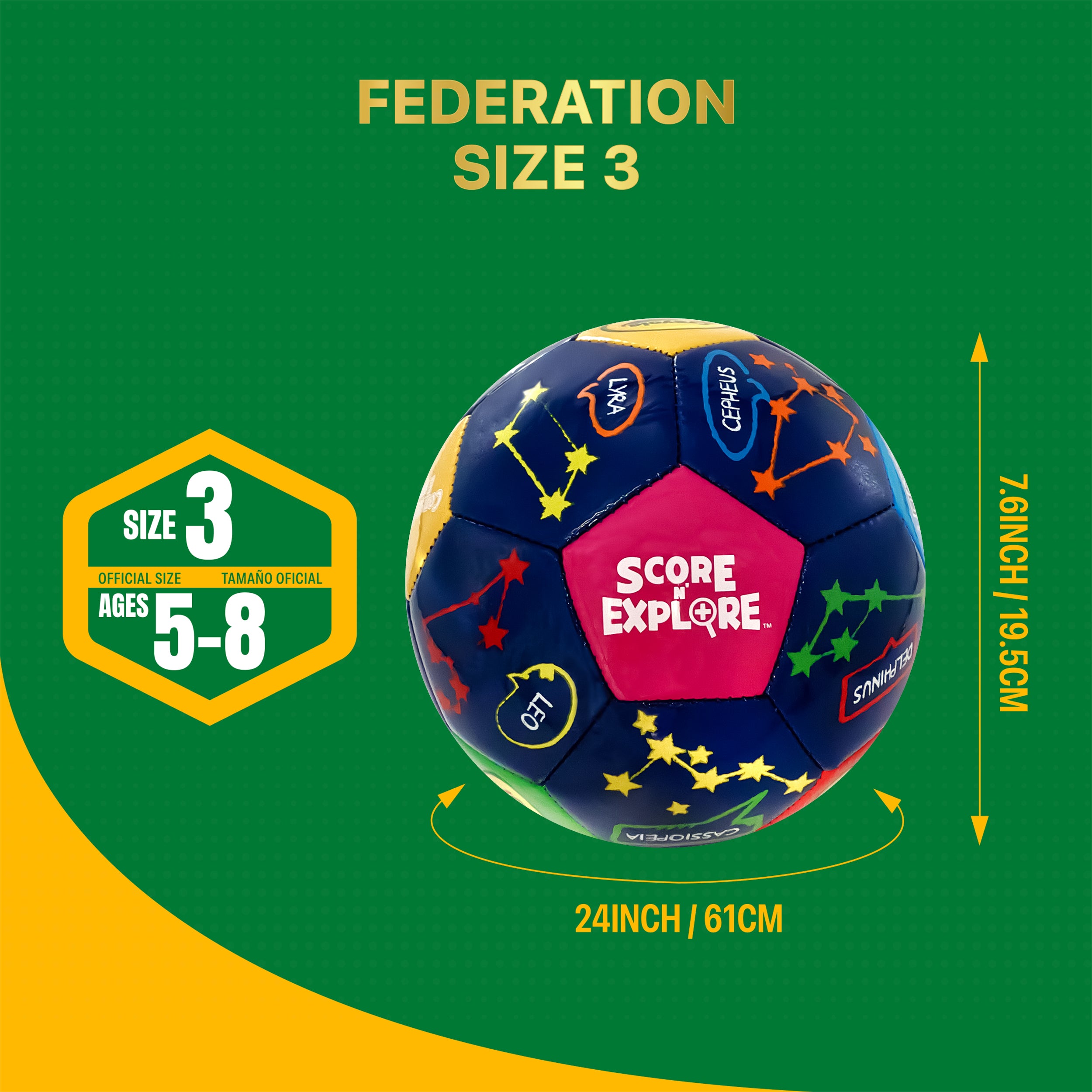 Crayola Soccer Ball Detail 1