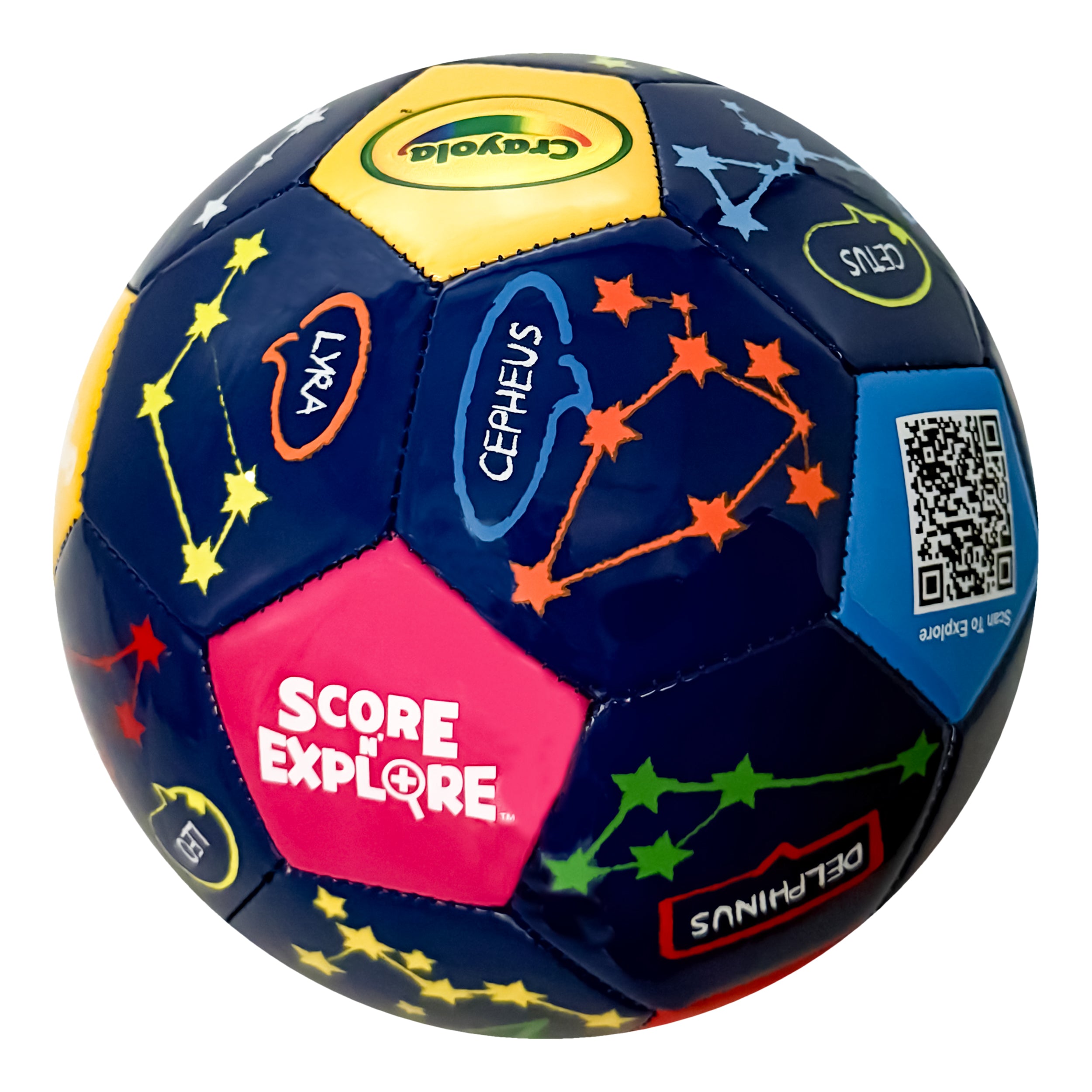 Crayola Soccer Ball Side 2