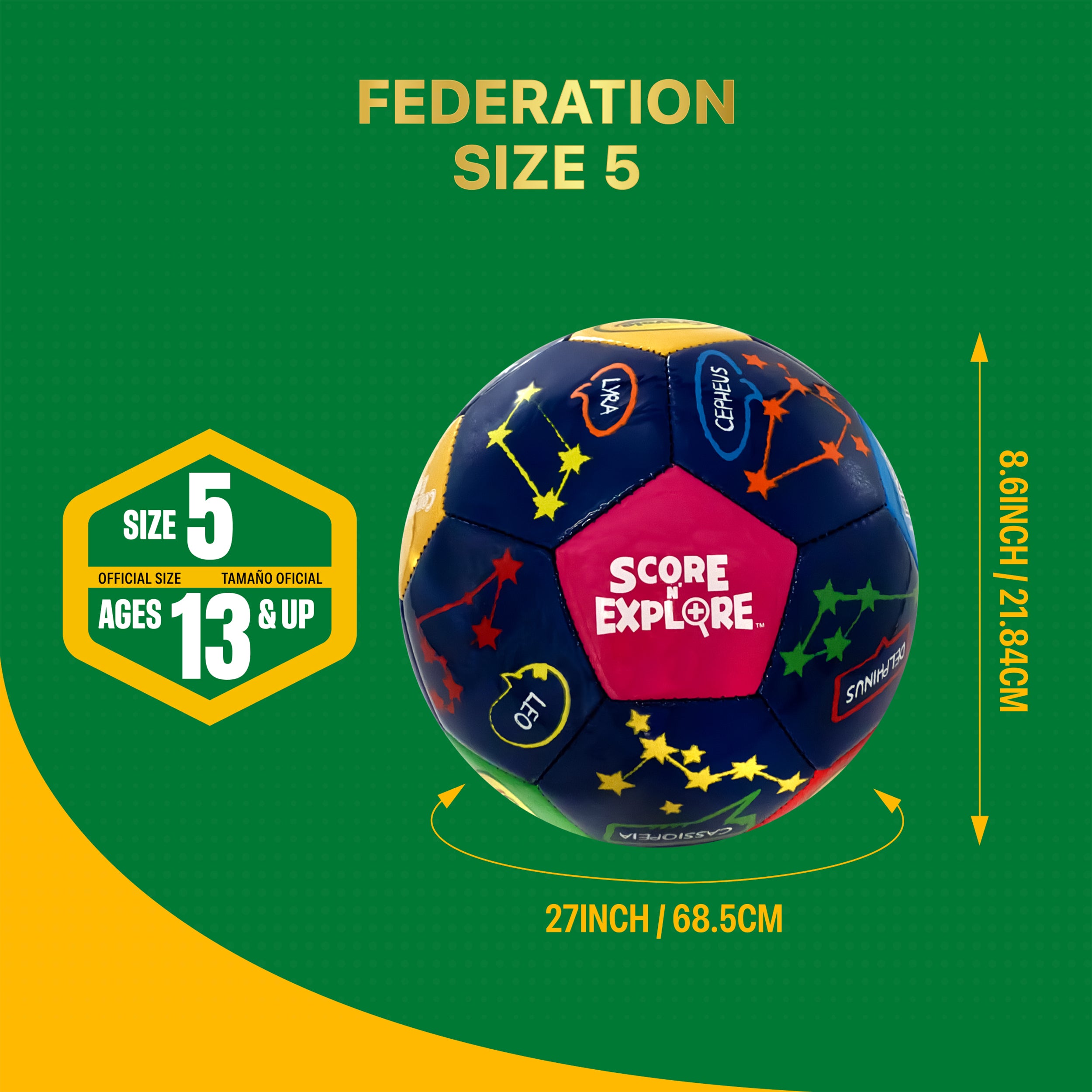 Crayola Soccer Ball Detail 1