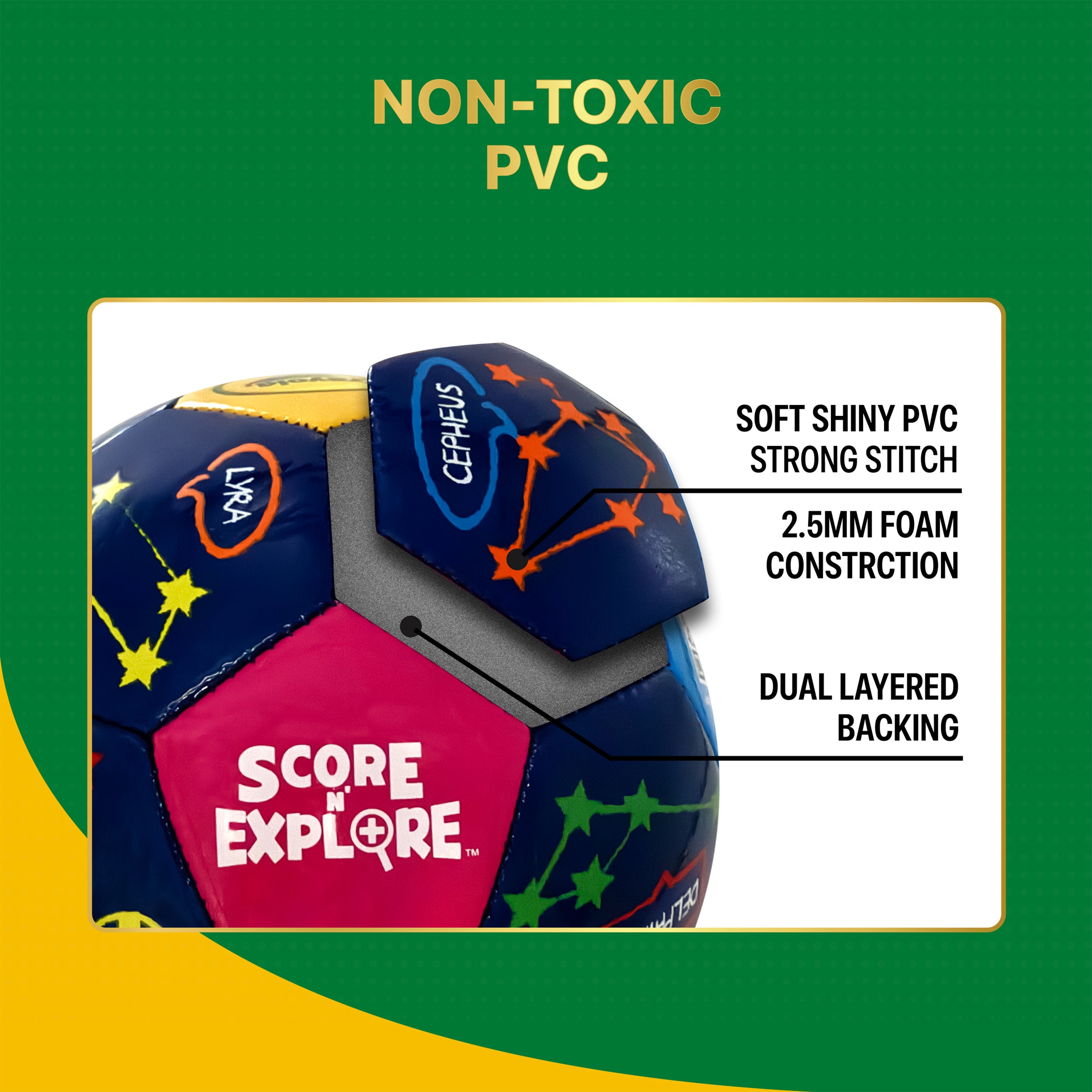 Crayola Soccer Ball Detail 2