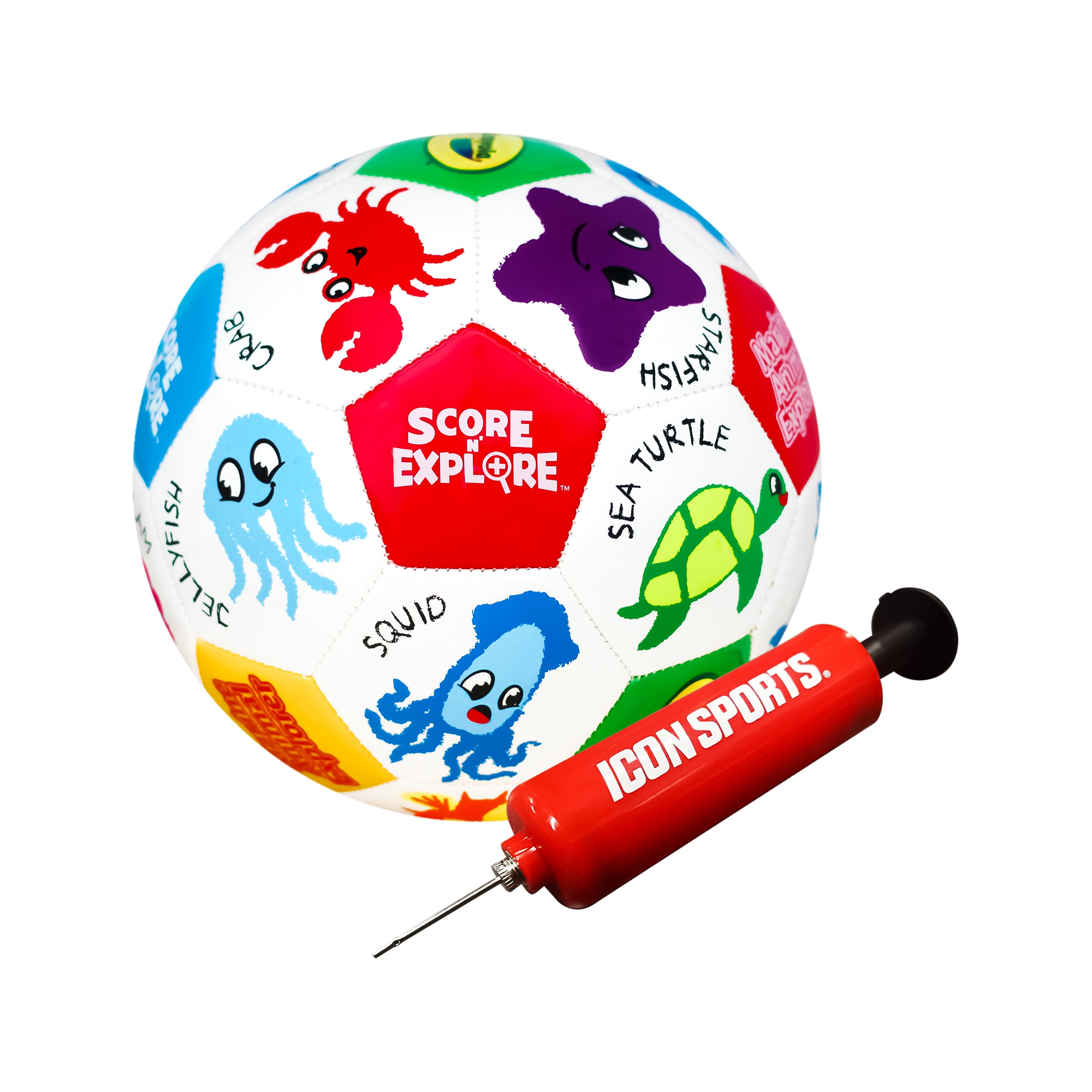 Crayola Soccer Ball Side 1
