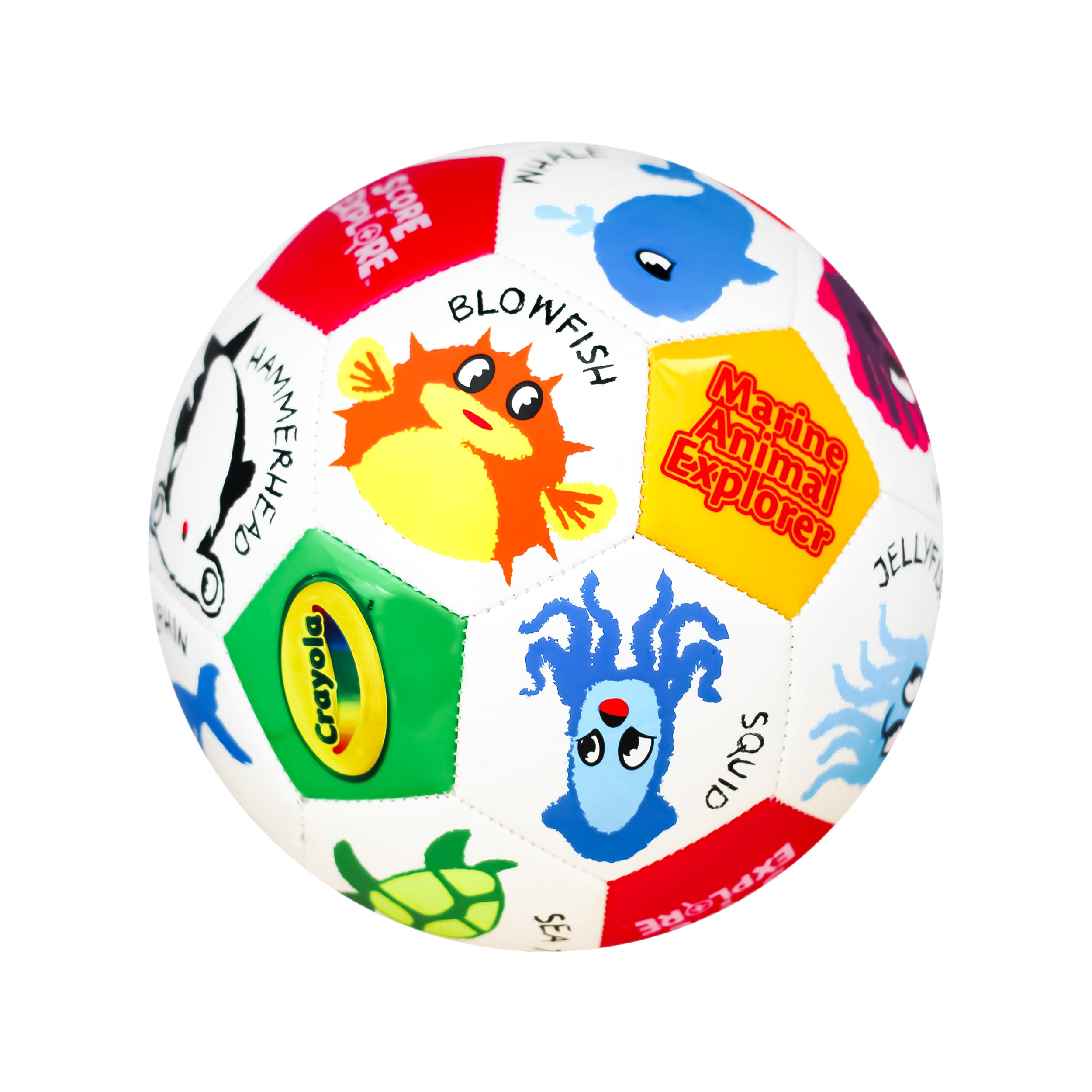 Crayola Soccer Ball Side 2