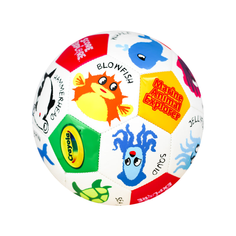 Crayola Soccer Ball CRAY91BL  - Marine Animal