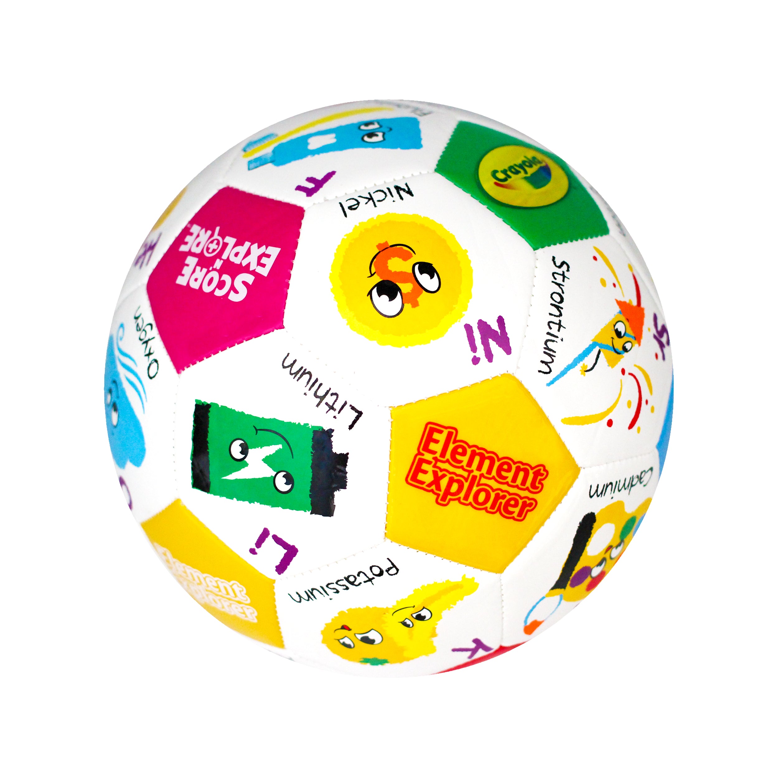 Crayola Soccer Ball Side 2