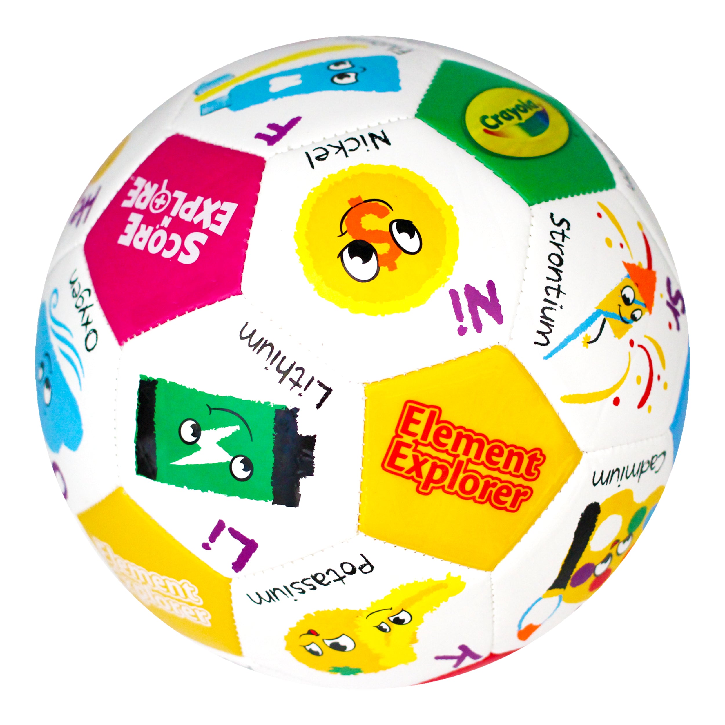 Crayola Soccer Ball Side 2