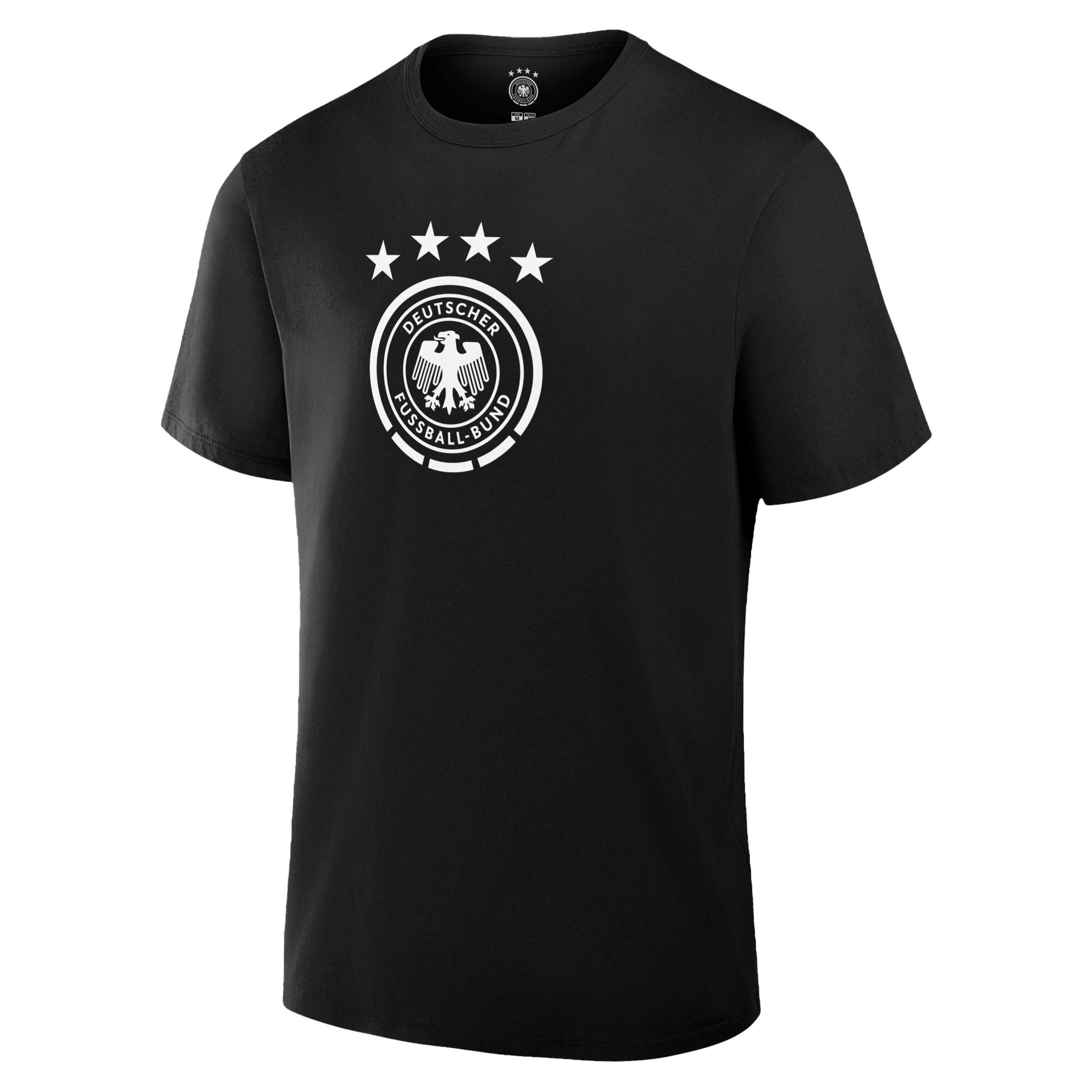German Football Association Black T-shirt Front