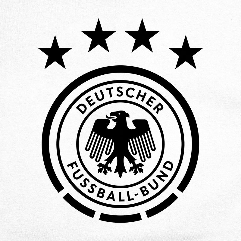 German Football Association White T-shirt Detail 1
