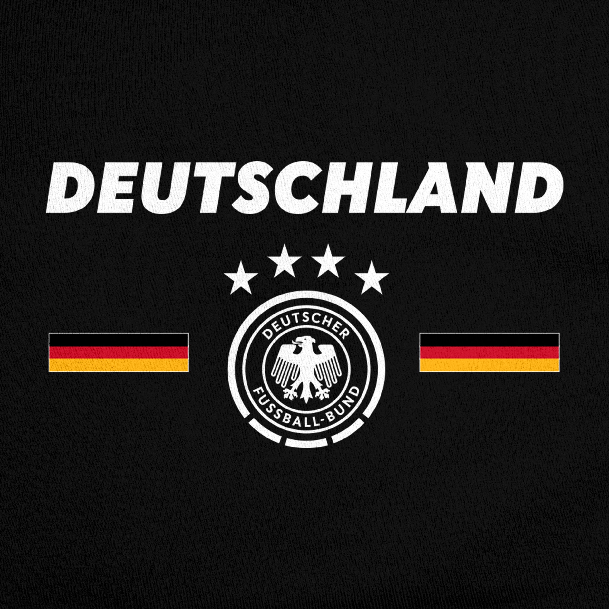 German Football Association Black T-shirt Detail 1