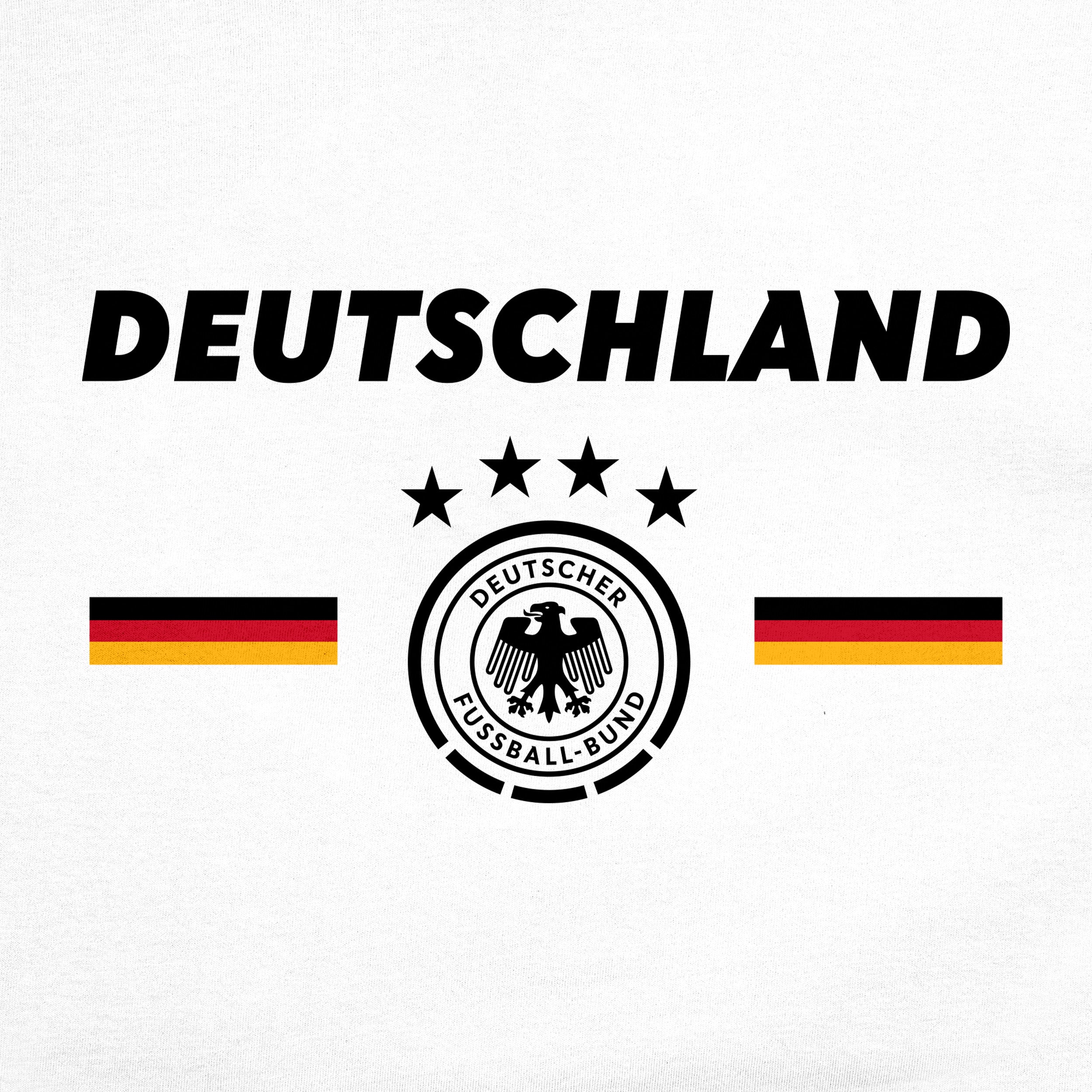 German Football Association White T-shirt Detail 1