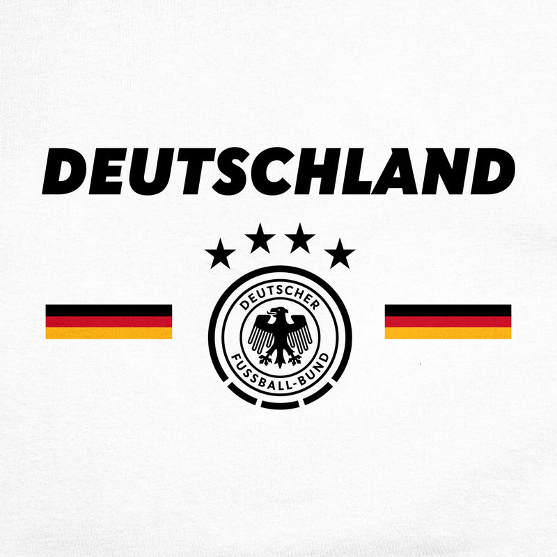 German Football Association White T-shirt Detail 1