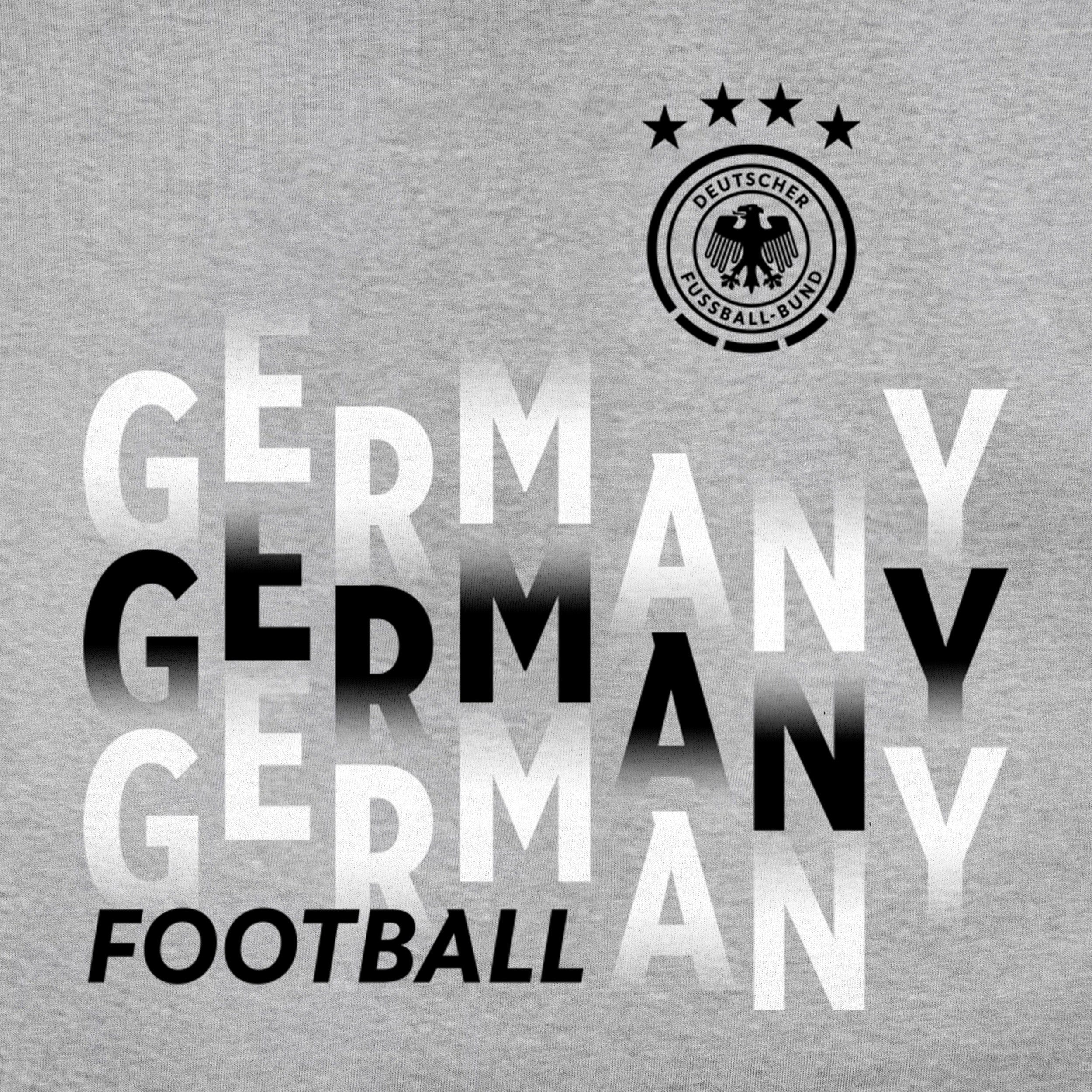 German Football Association Charcoal T-shirt Detail 1