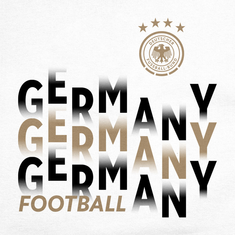 German Football Association White T-shirt Detail 1