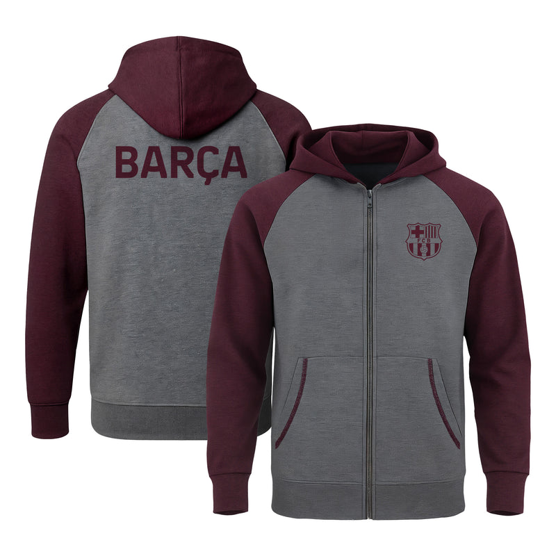 FC Barcelona Zip Up Hoodie - FCB08ZH-2