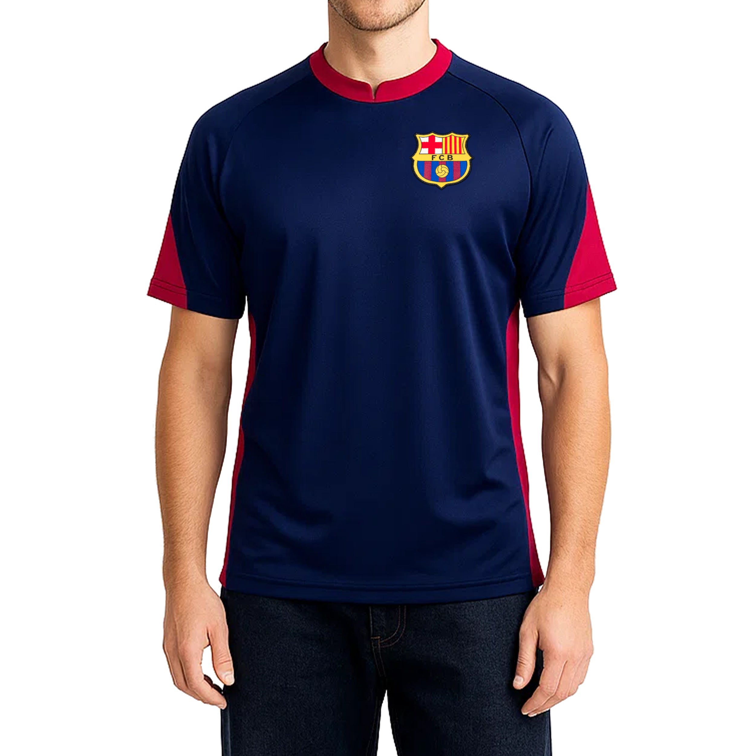 Barcelona Navy Shirt Model