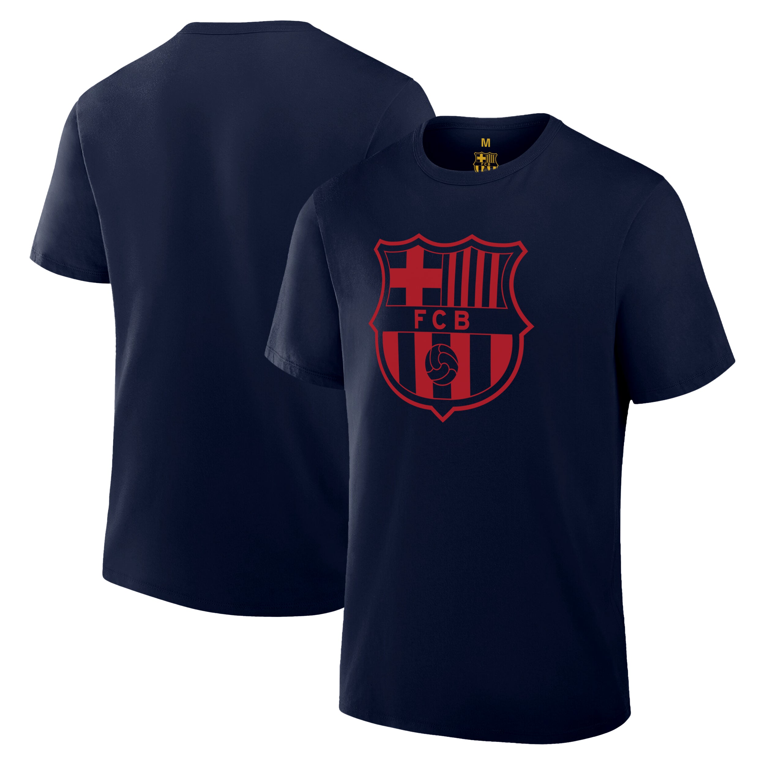 Navy Barcelona Shirt Front Back