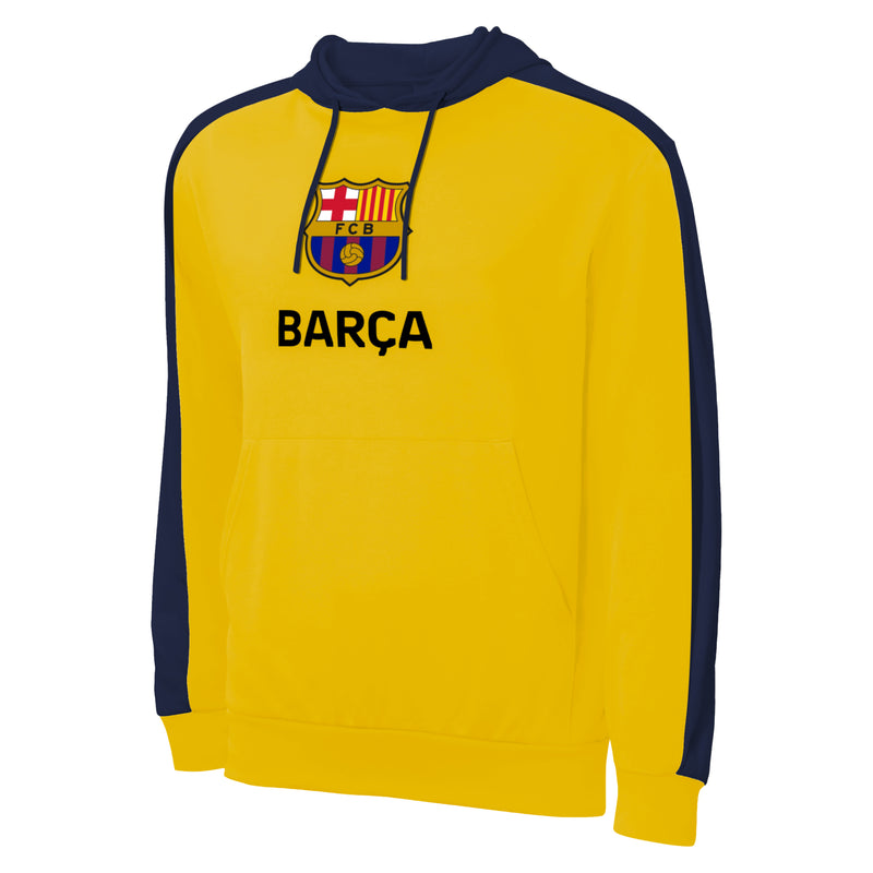 Barcelona Yellow Hoodie Side 3
