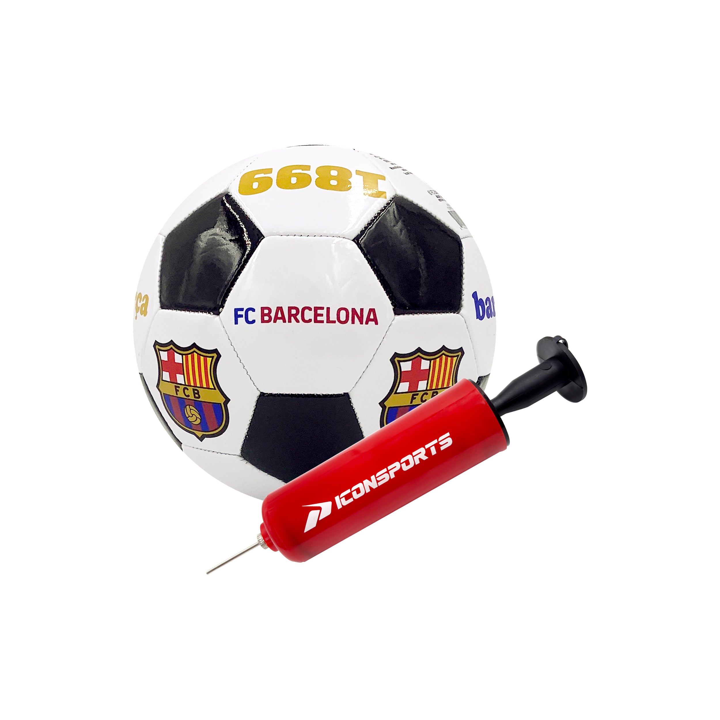 FC Barcelona Soccer Ball Size 2 - FCB51BL
