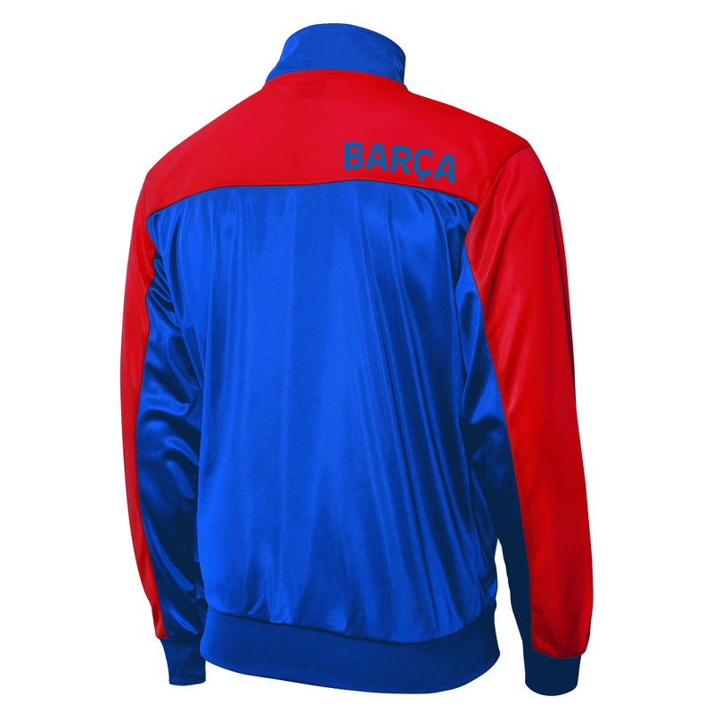 FC Barcelona Blue Track Jacket Back