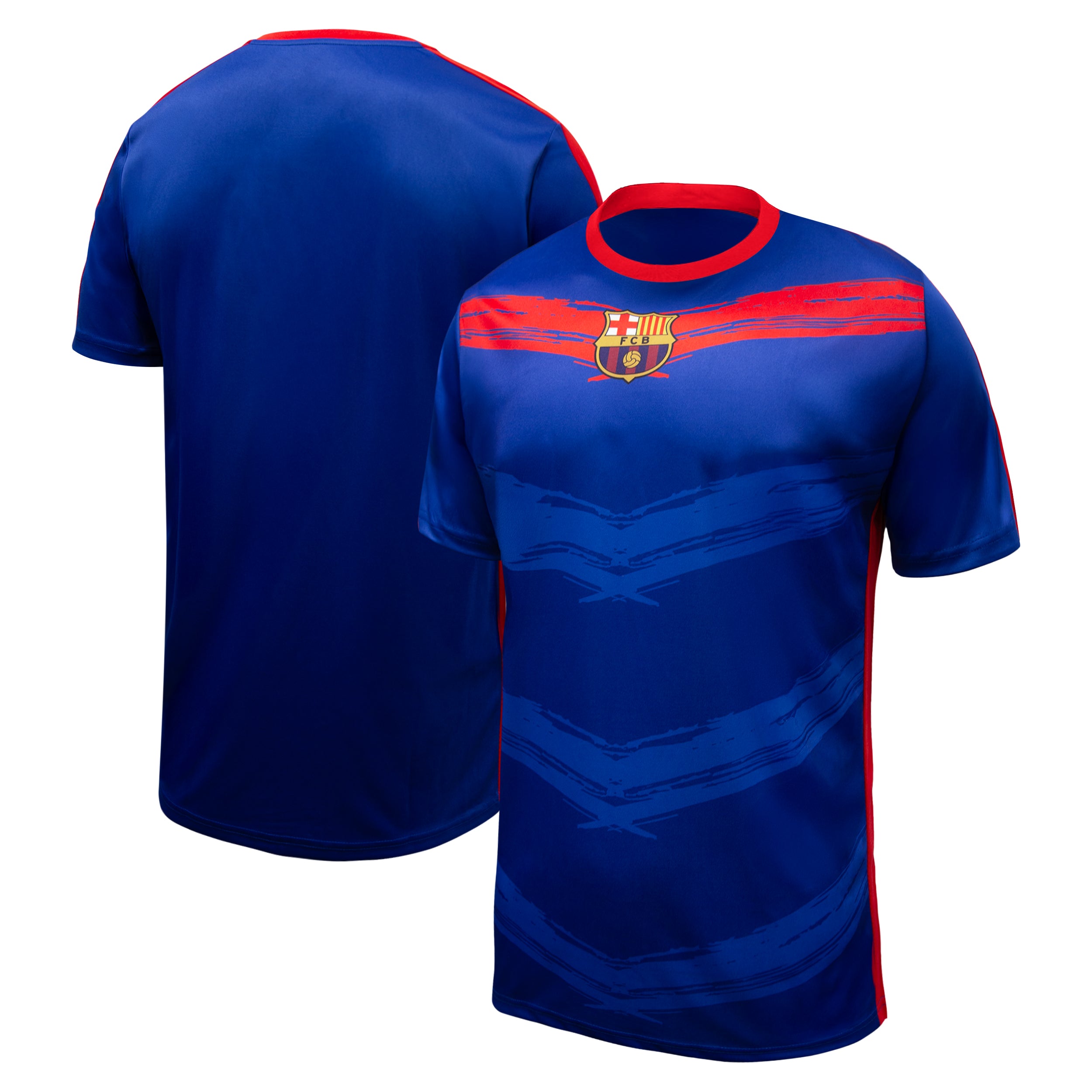 Barcelona Shirt Blue Front Back