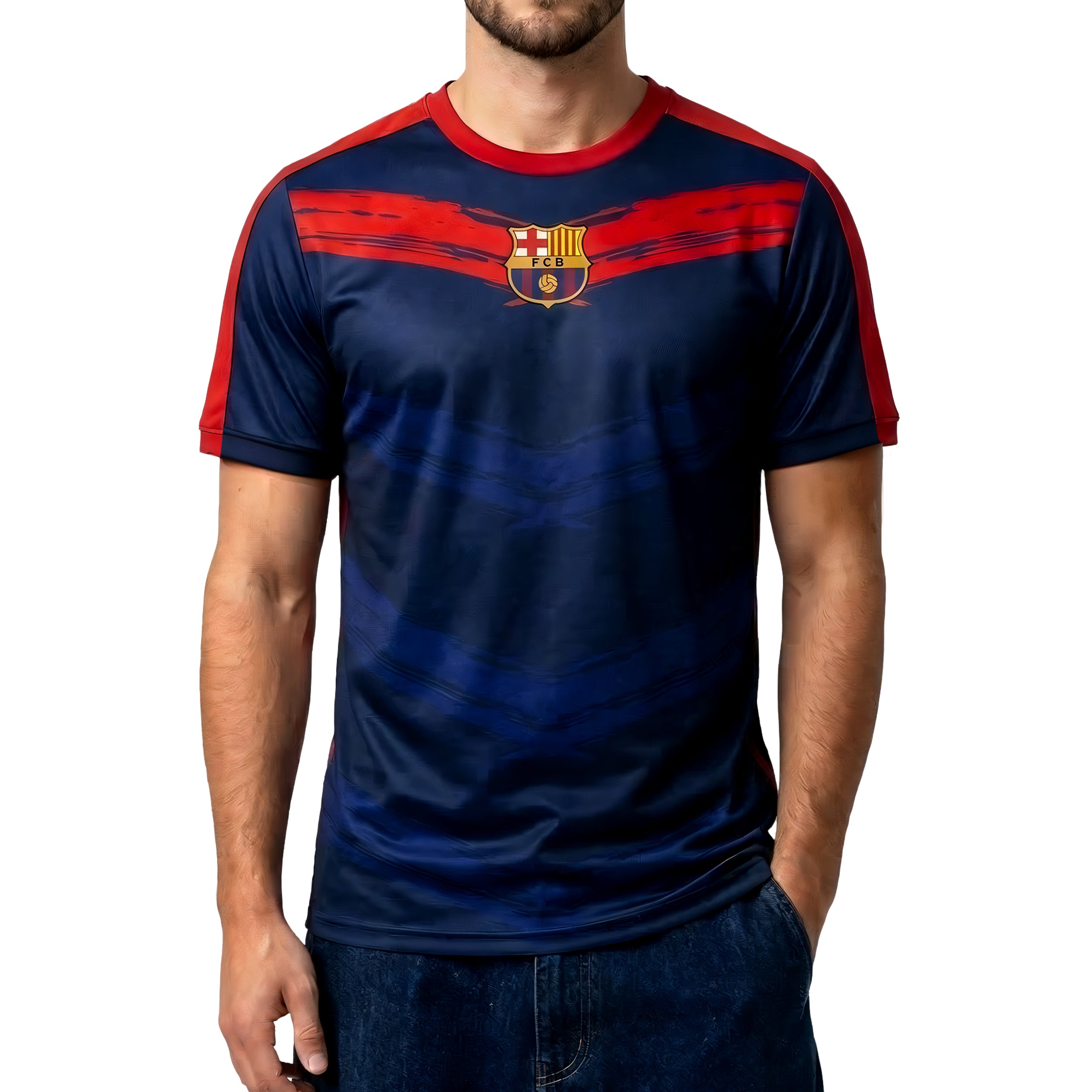 FC Barcelona ストライプシャツ XL FC Barcelona Game Day Shirt - FCB66PF