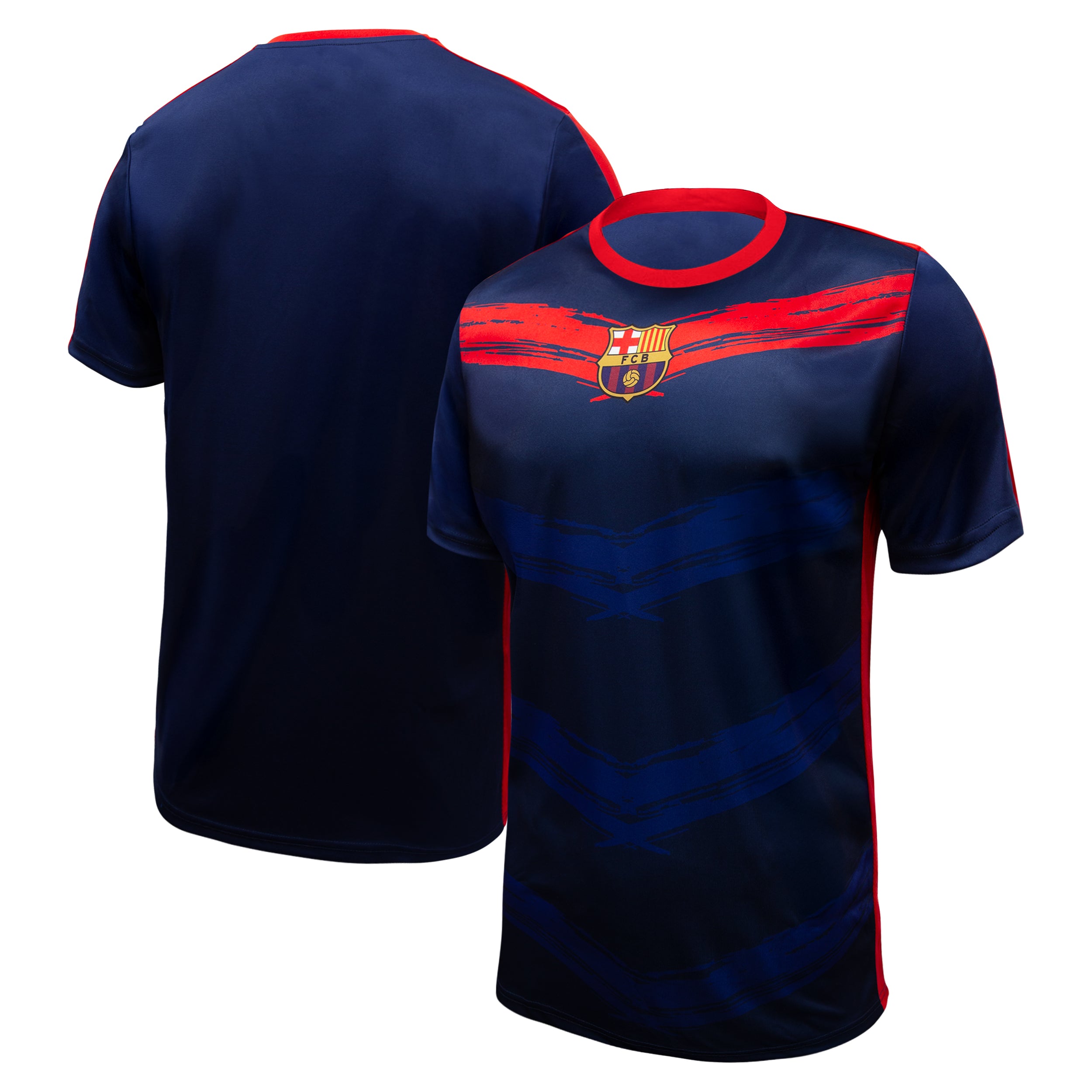 Barcelona Shirt Navy Front Back