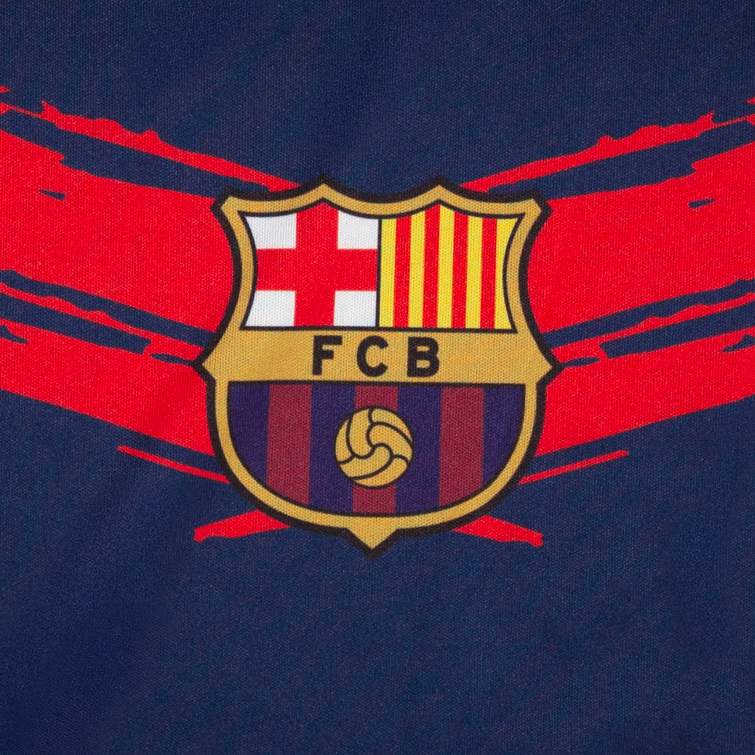 Barcelona Shirt Navy Detail 1