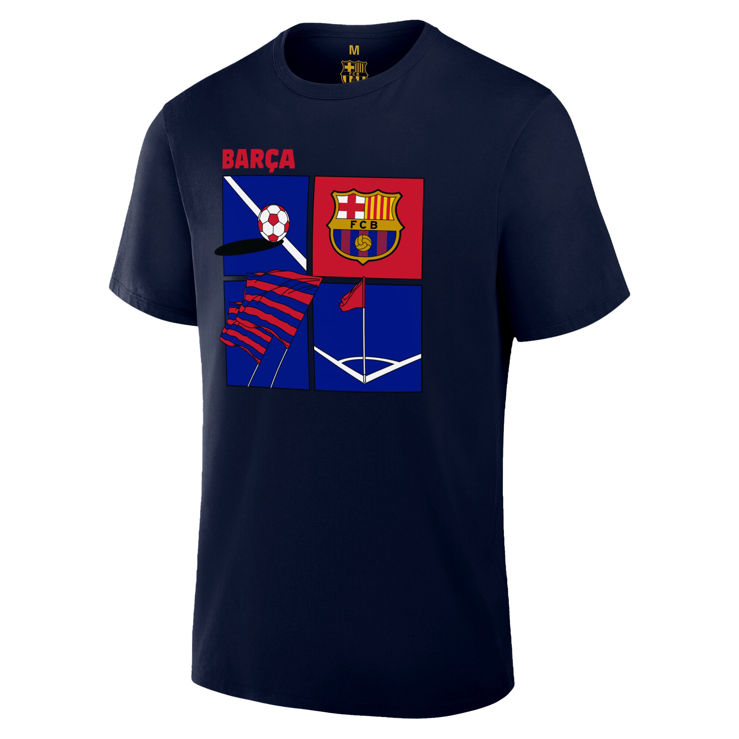 Navy Barcelona Shirt Front