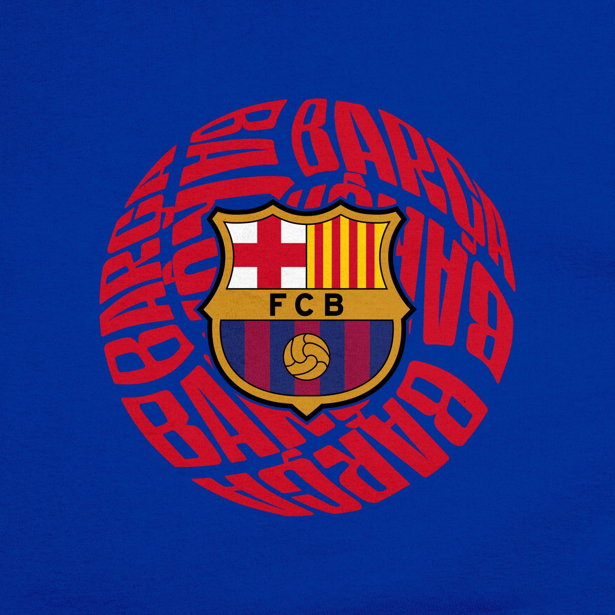 Blue Barcelona Shirt Detail 1