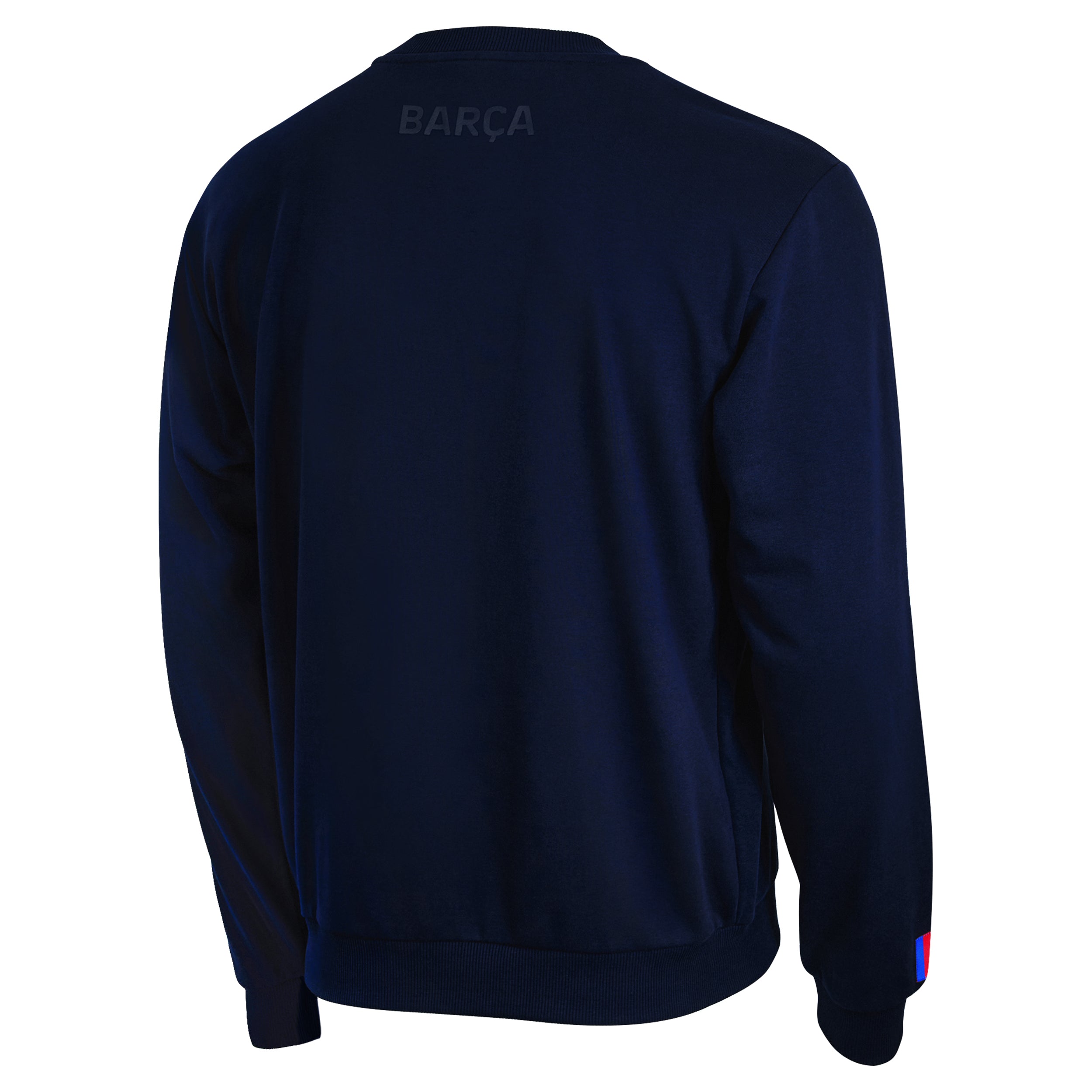 Barcelona Blue Crewneck Detail 1
