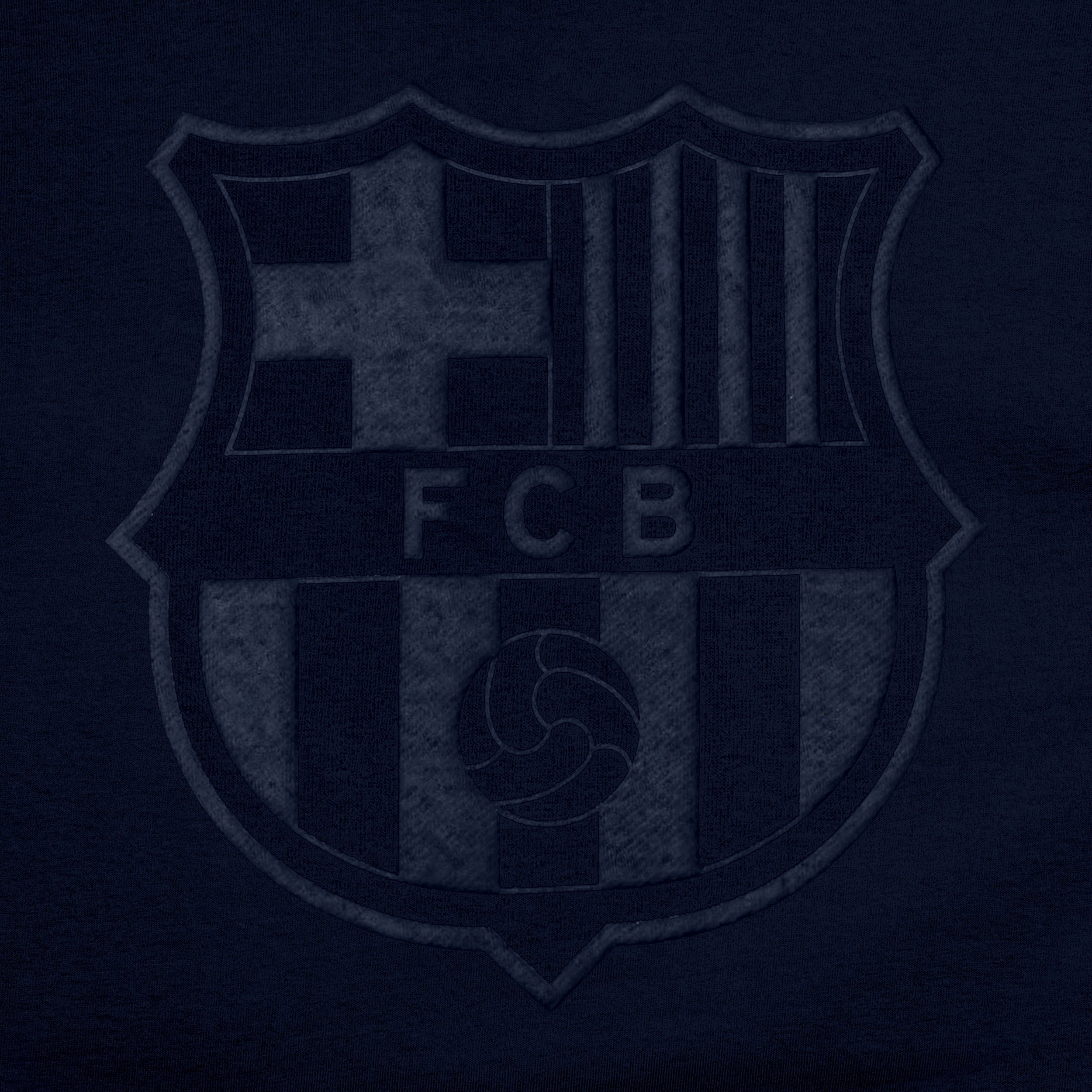 Barcelona Blue Crewneck Detail 2