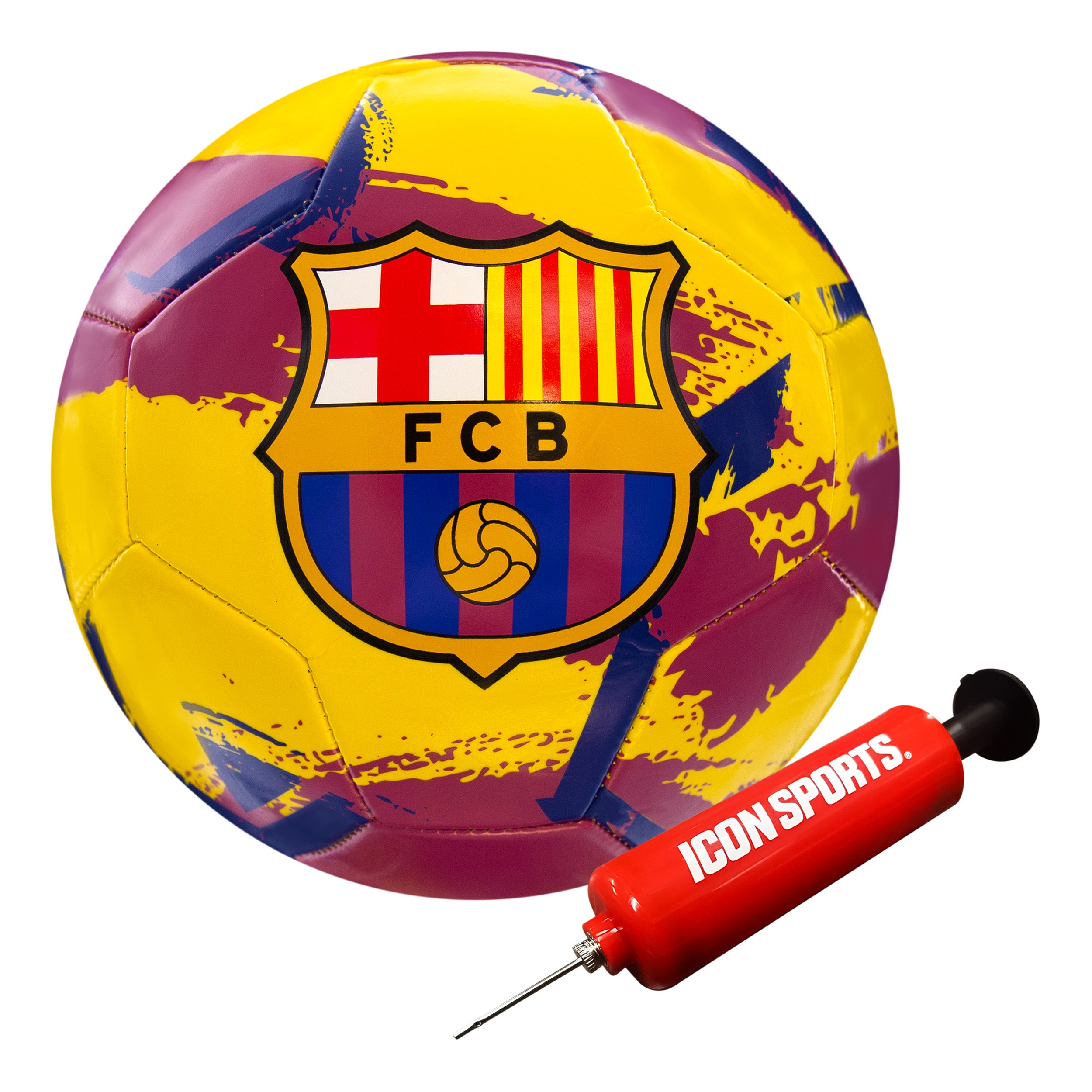 Barca Ball Yellow Front