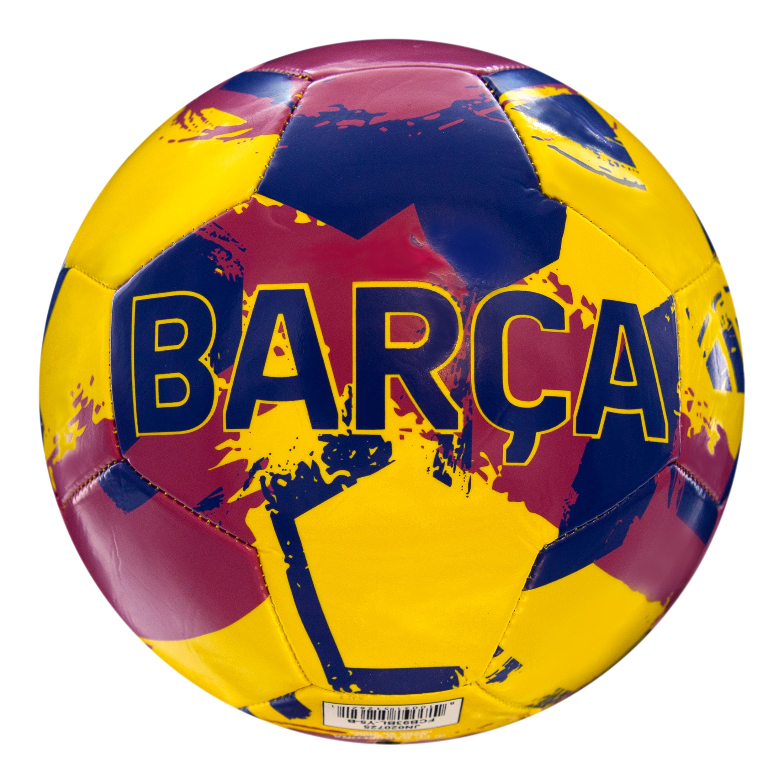 Barca Ball Yellow Side 2