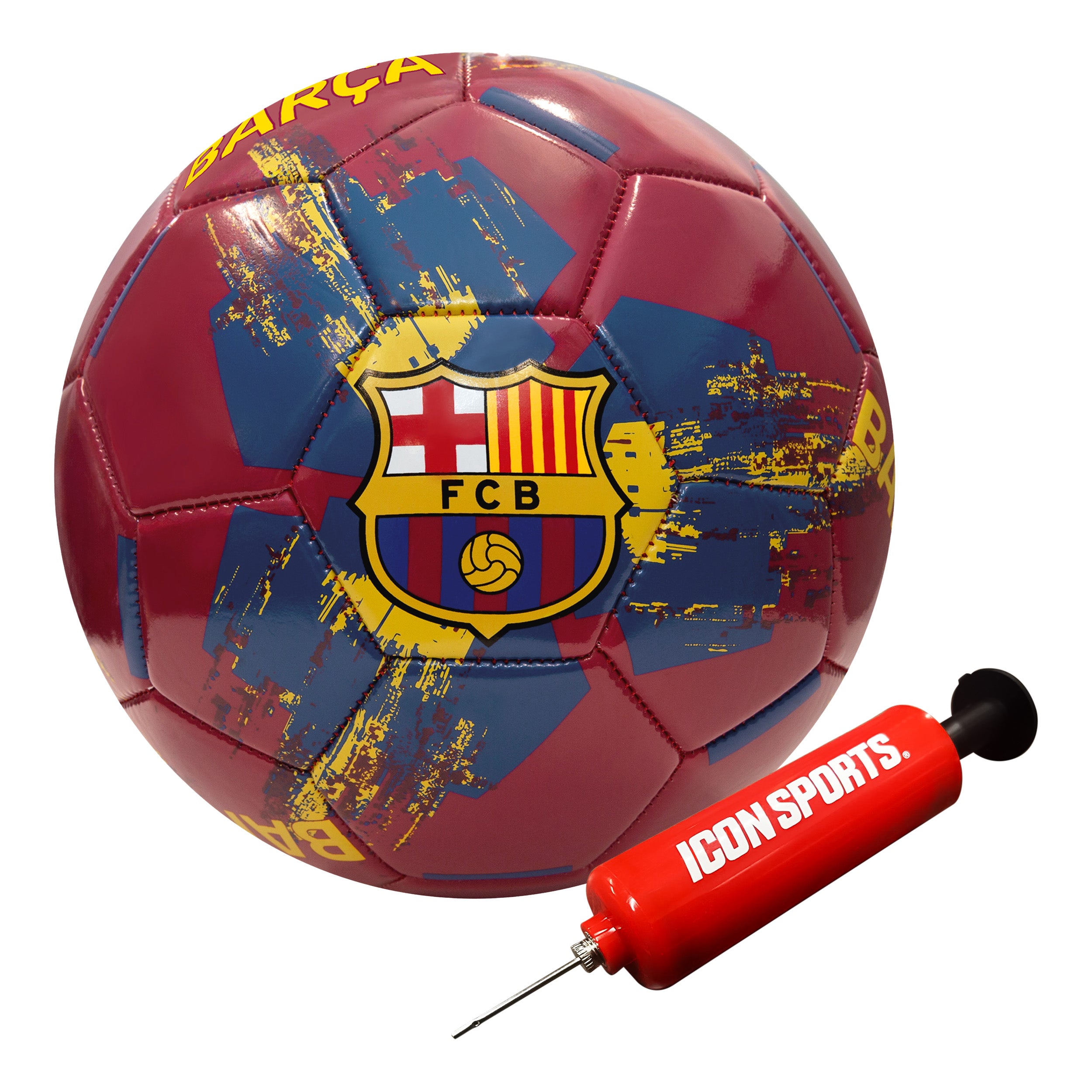 Barca Ball Burgundy Main