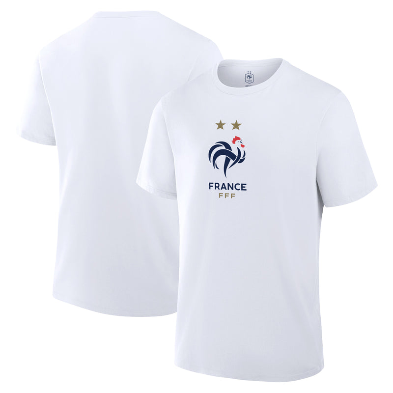 France White Shirt Front Back