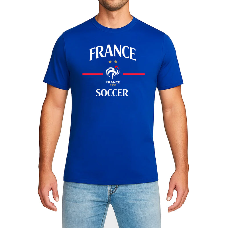 France Blue Shirt Model