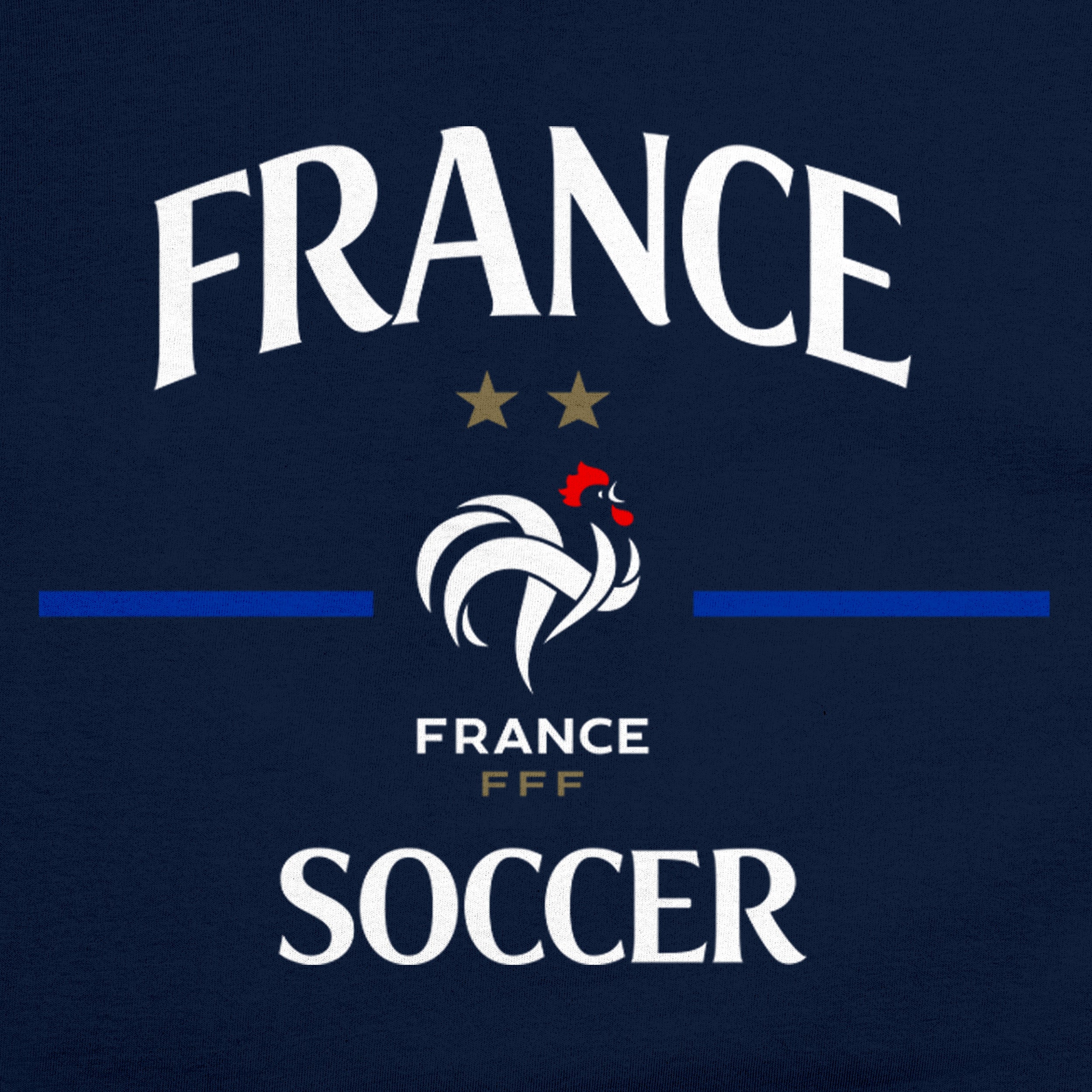 France Navy Shirt Detail 1