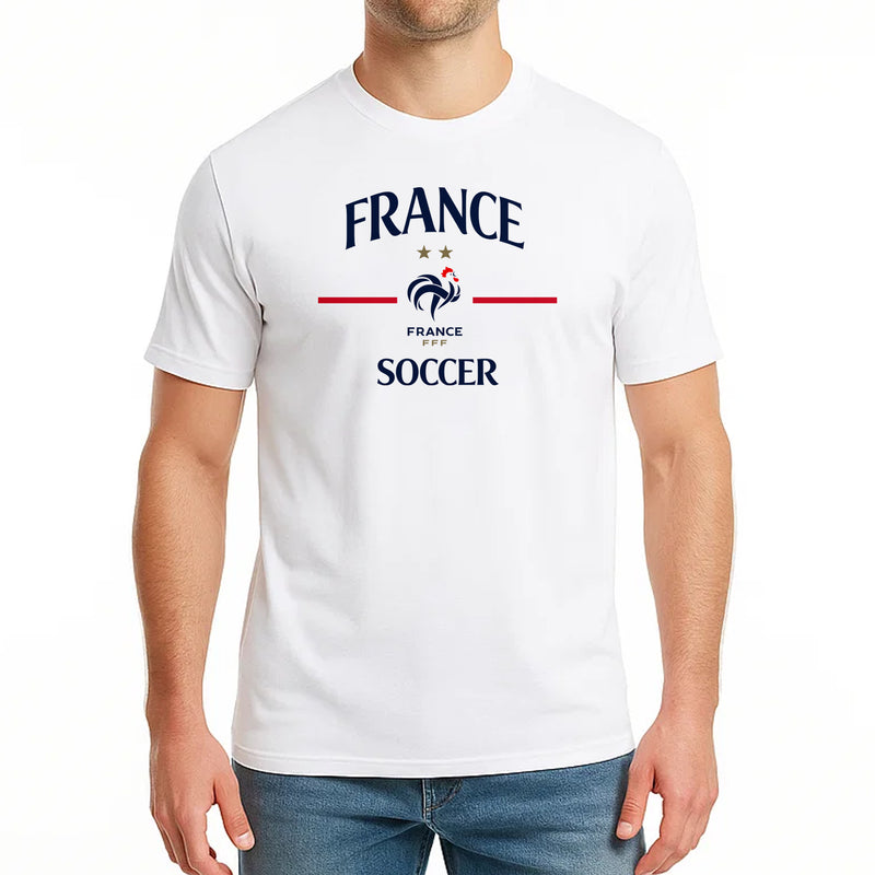France White Shirt Model