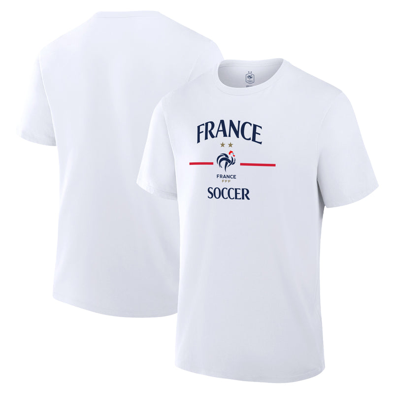 France White Shirt Front Back