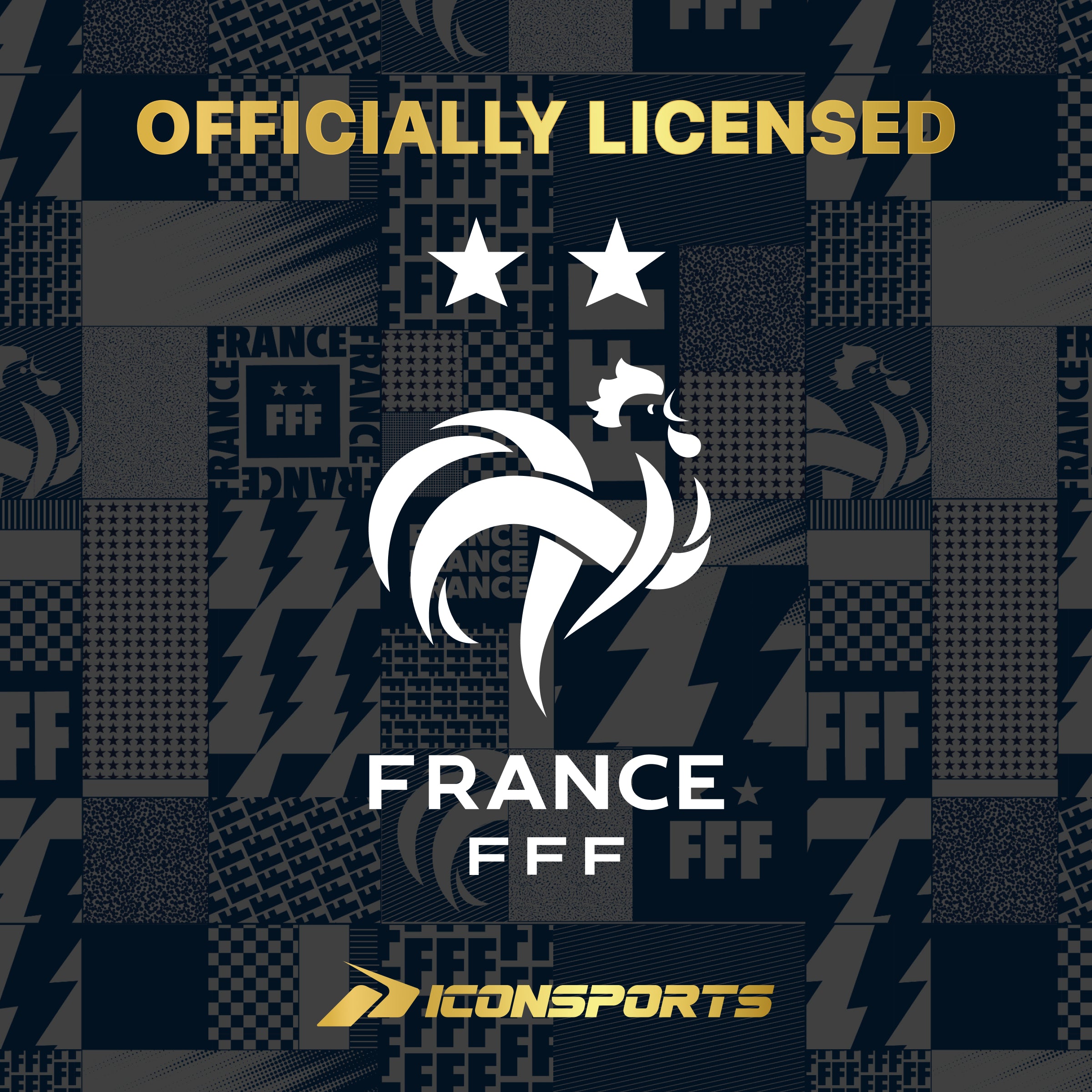 France Blue Shirt Logo