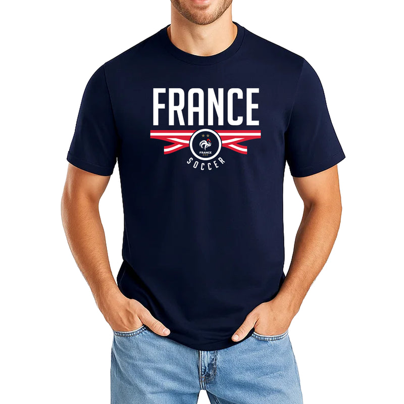 France Navy Shirt Model