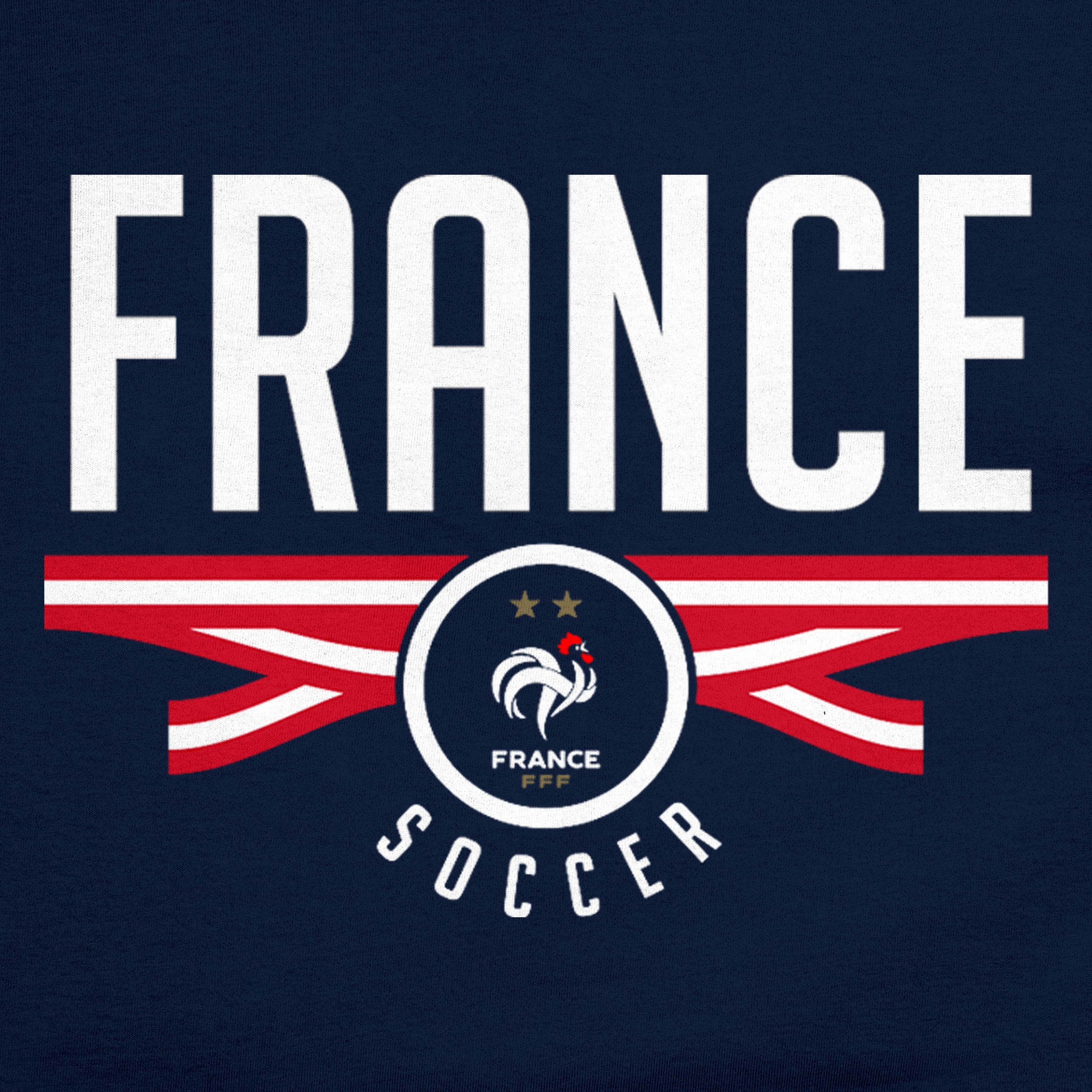 France Navy Shirt Detail 1