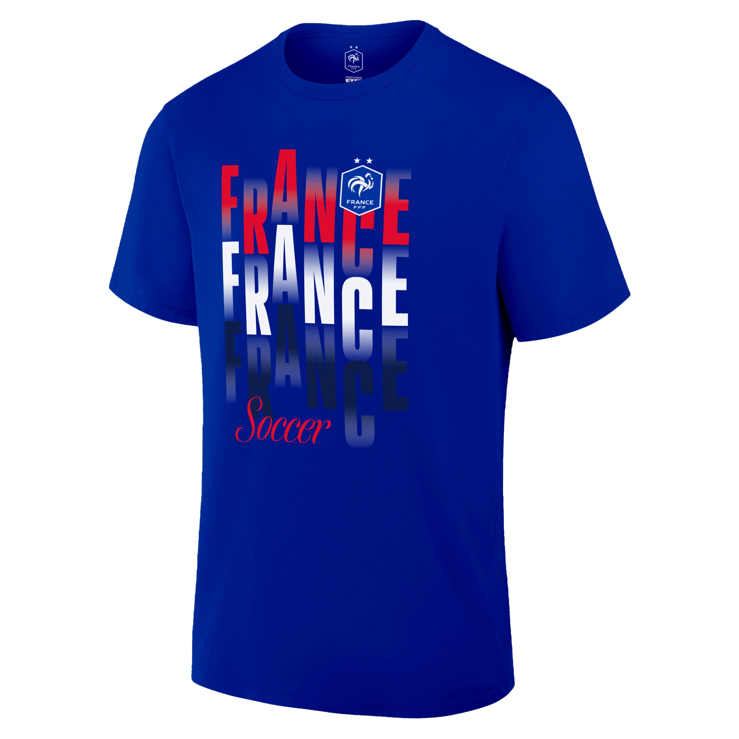 France T-Shirt Blue Front