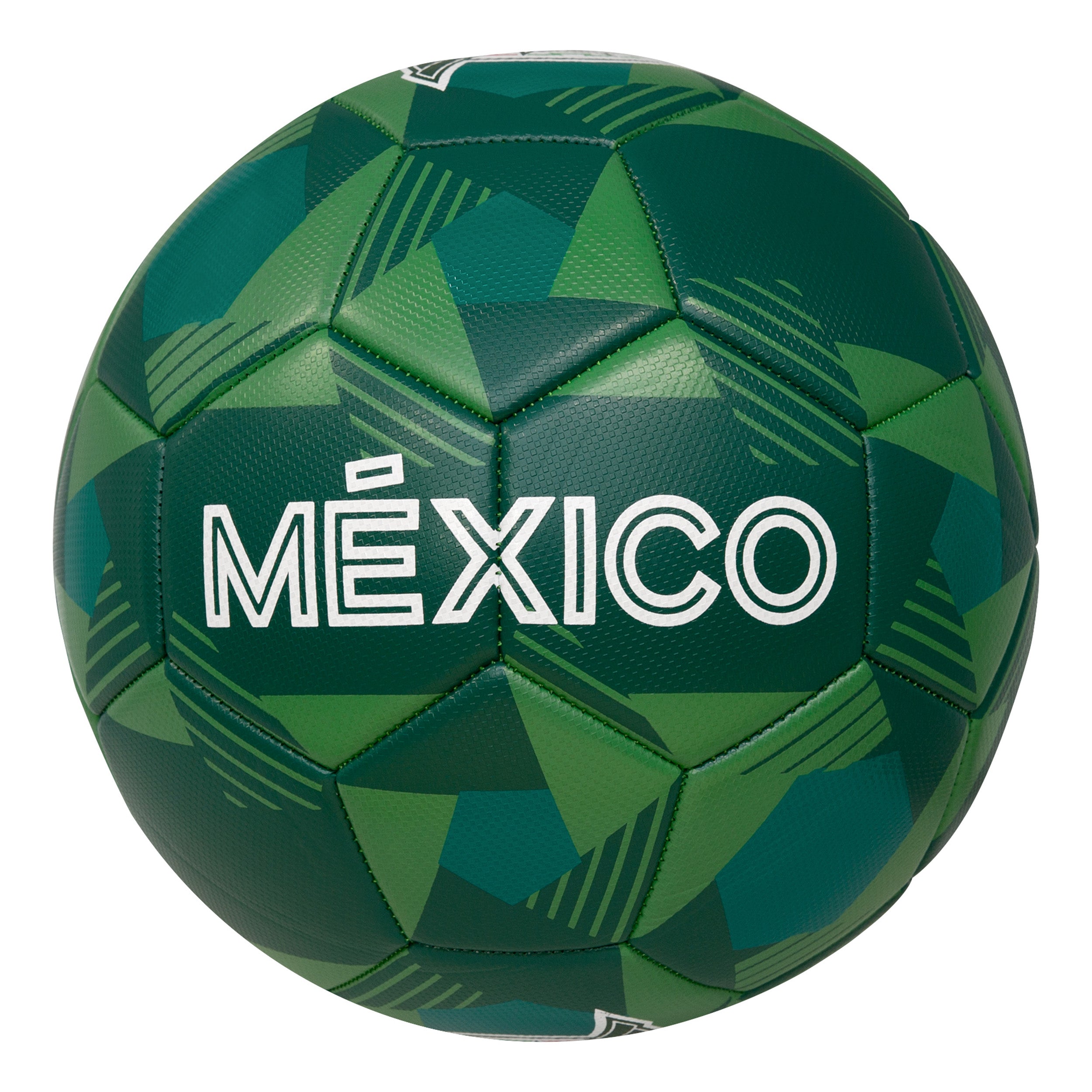 Mexico Green Soccer Ball Side 3