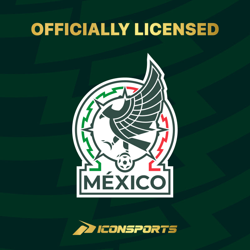 Mexico Green Soccer Ball Logo