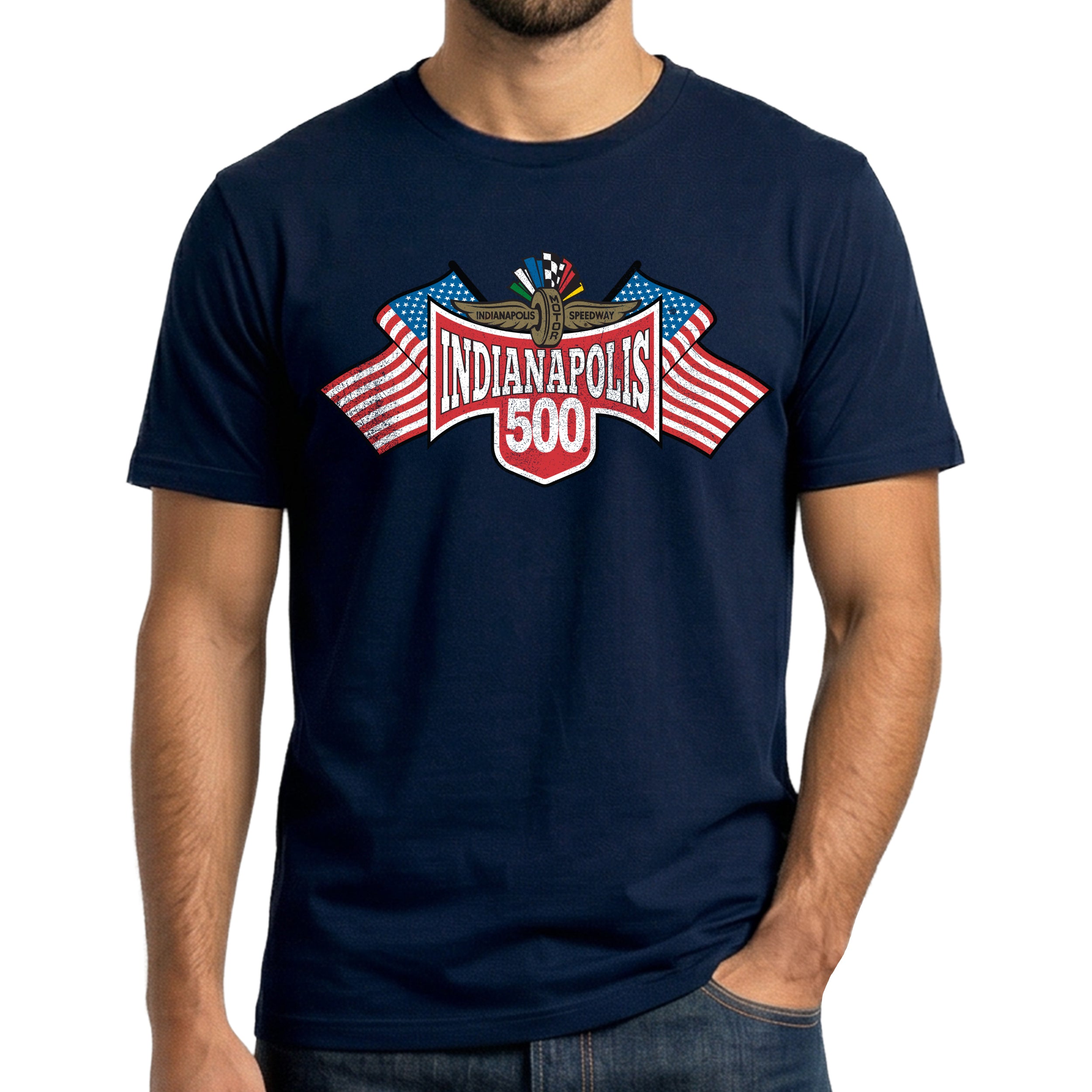 Indy 500 IMS Cotton T-Shirt- IMS778CT