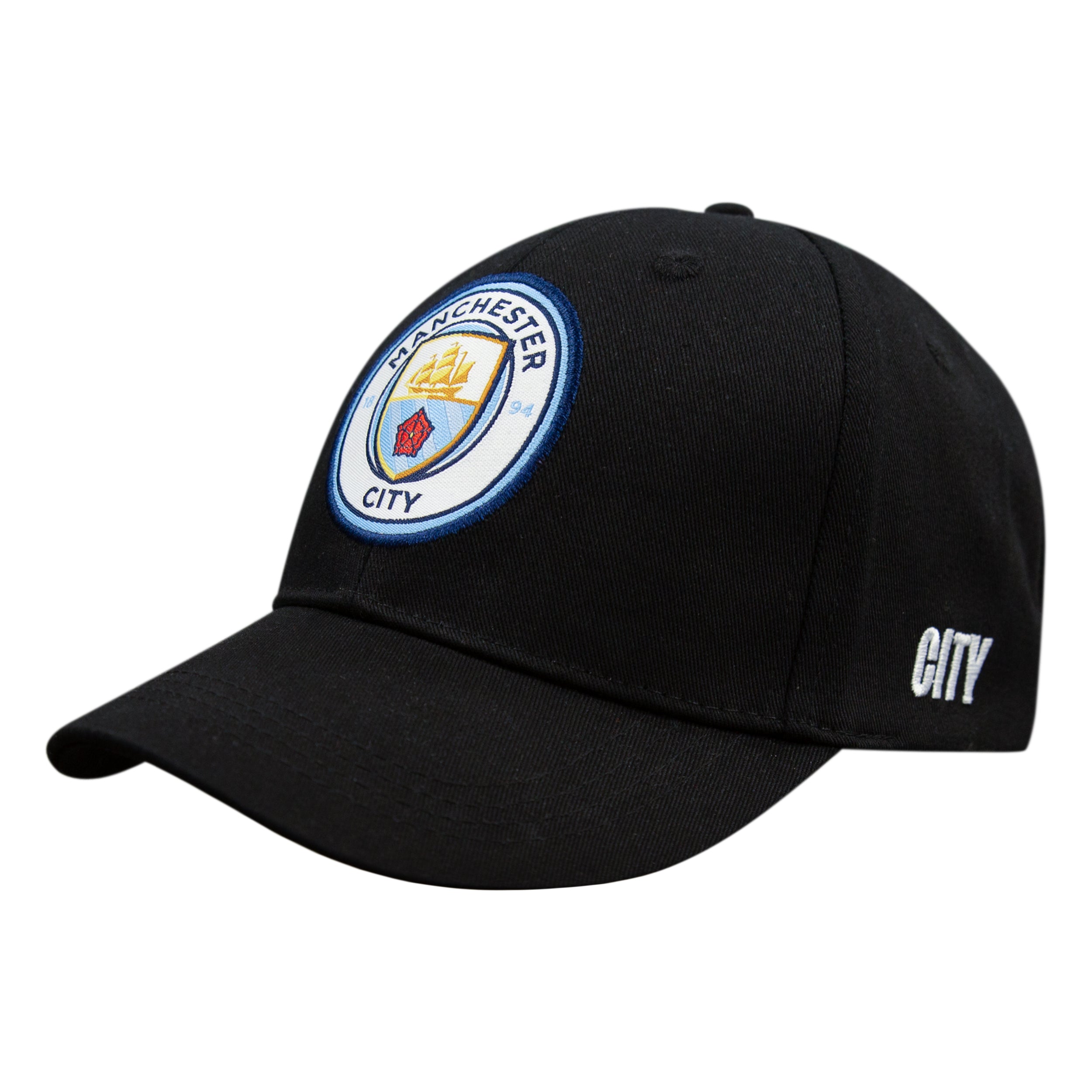 Manchester City Black Cap Front
