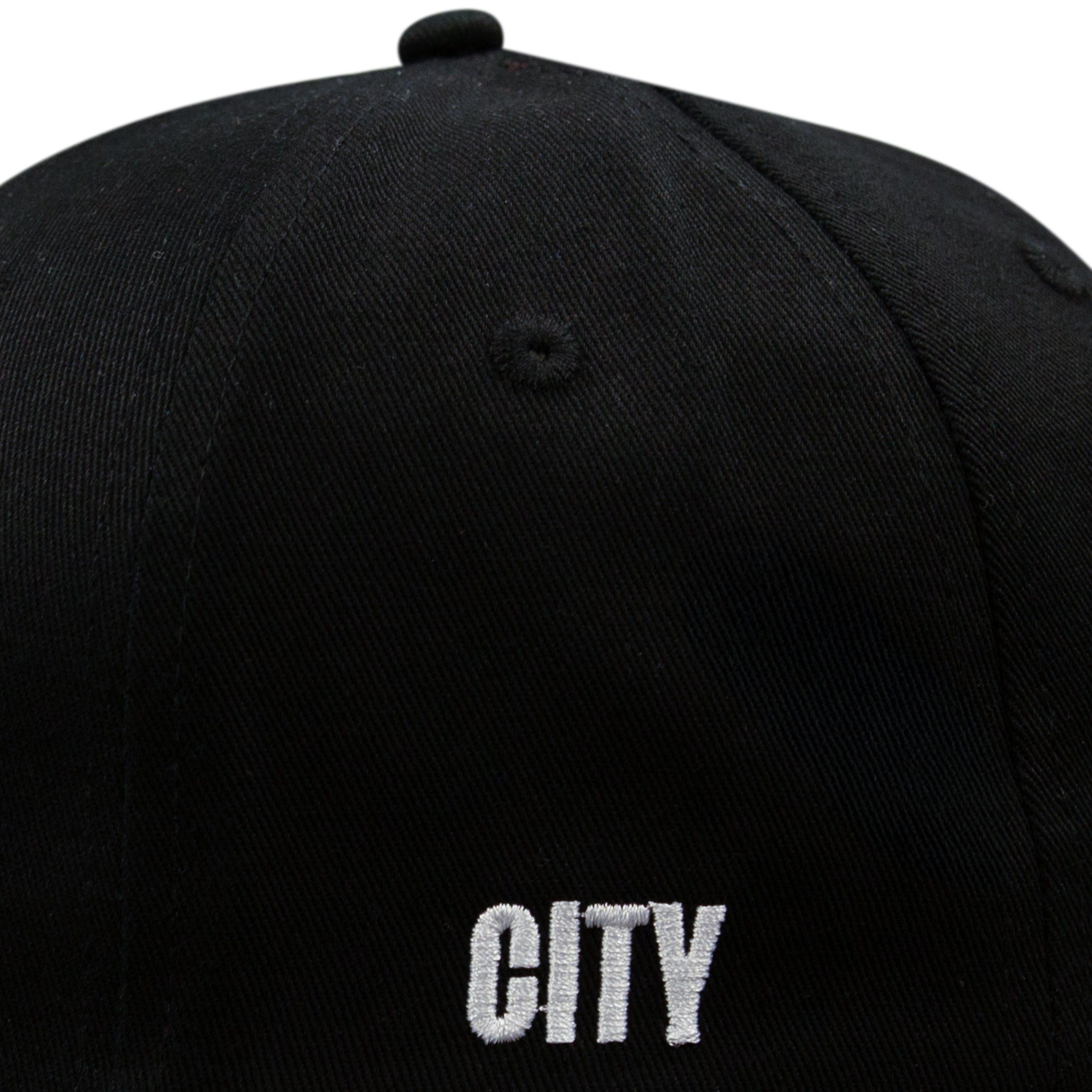 Manchester City Black Cap Detail 2