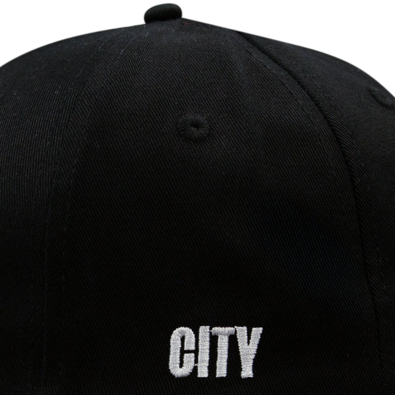 Manchester City Black Cap Detail 2
