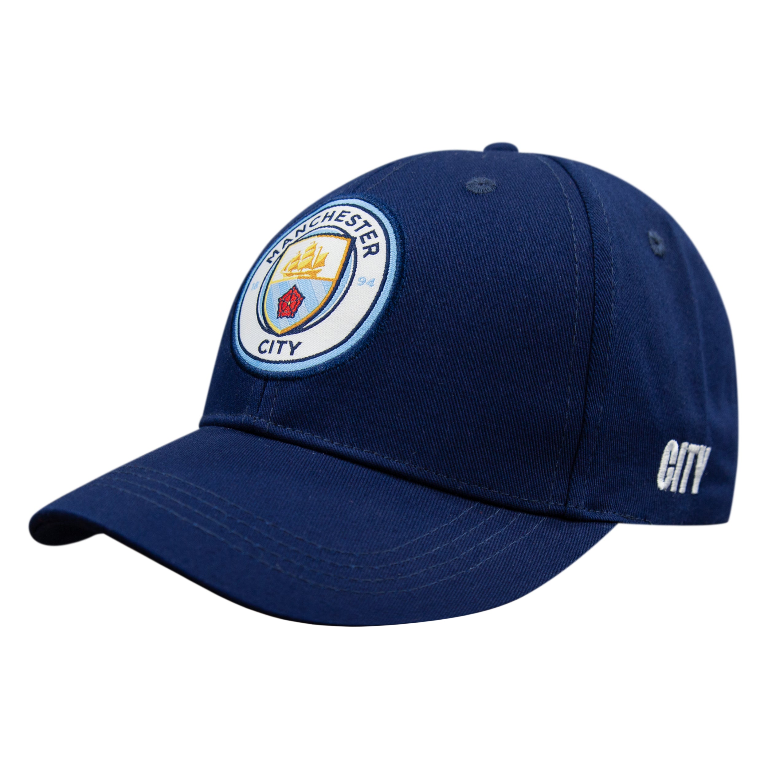 Manchester City Navy Cap Front