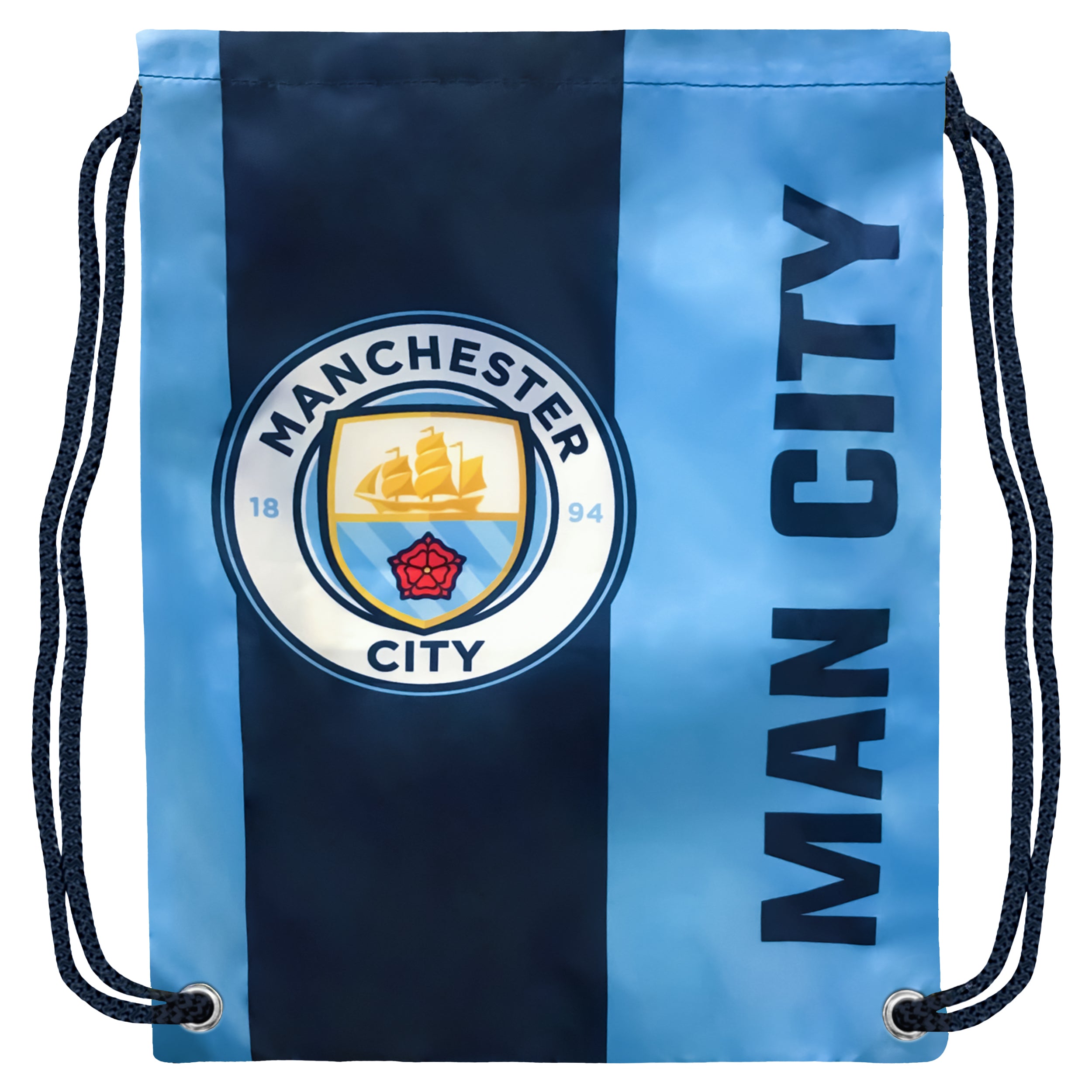 Manchester City Light Blue Cinch Bag Side 1